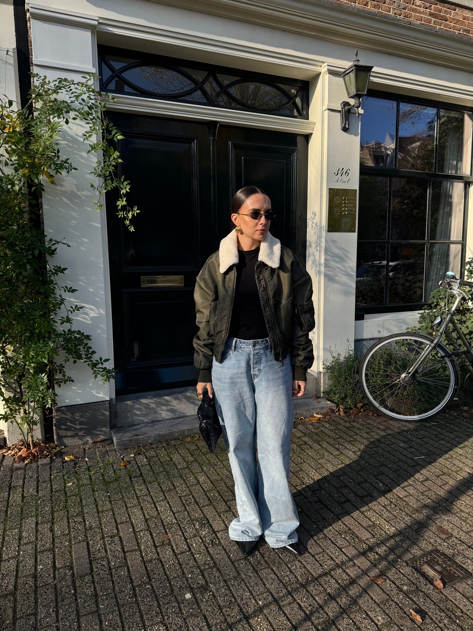 Veste destroy kaki (8691)