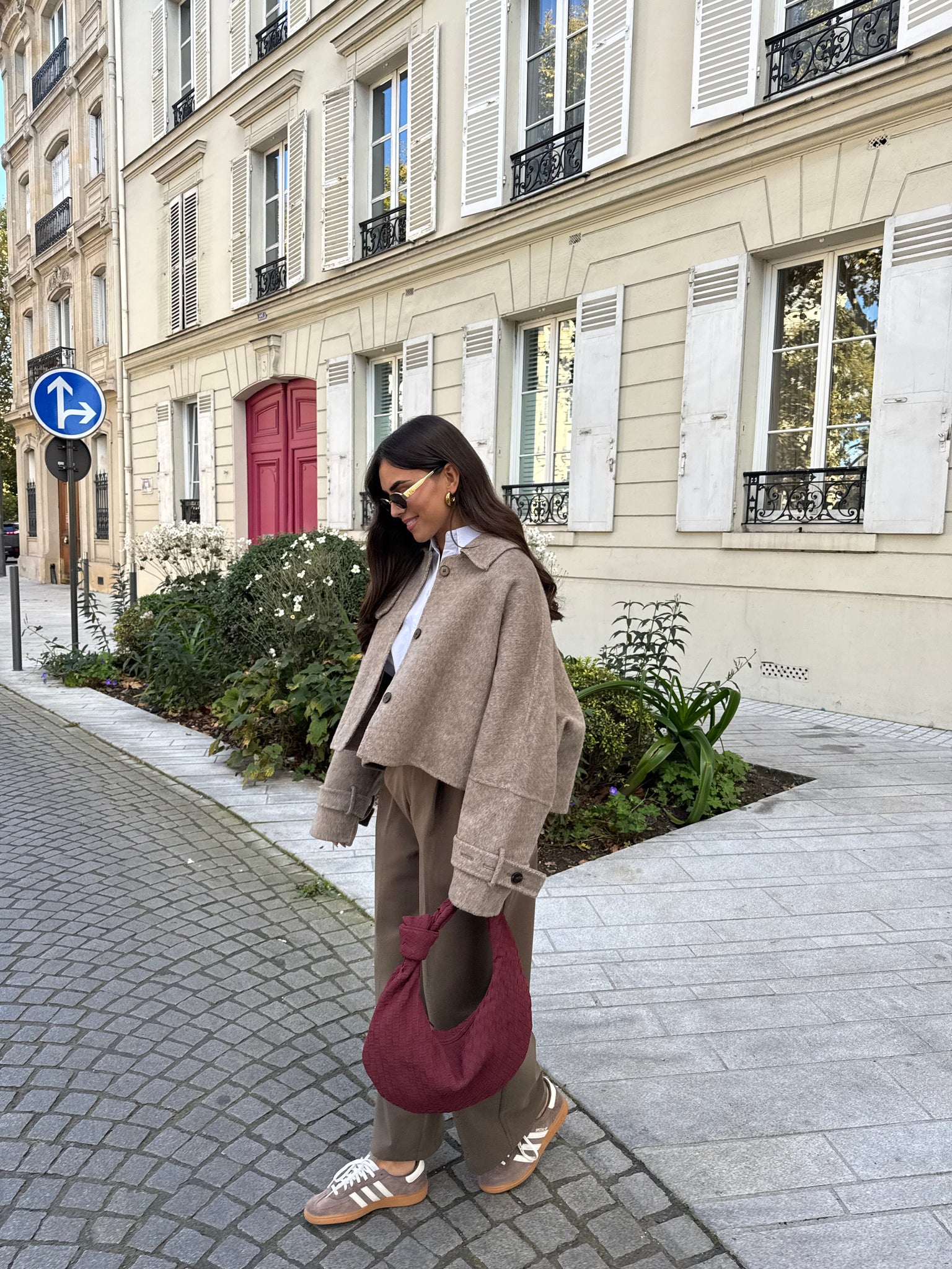 Manteau court MC taupe