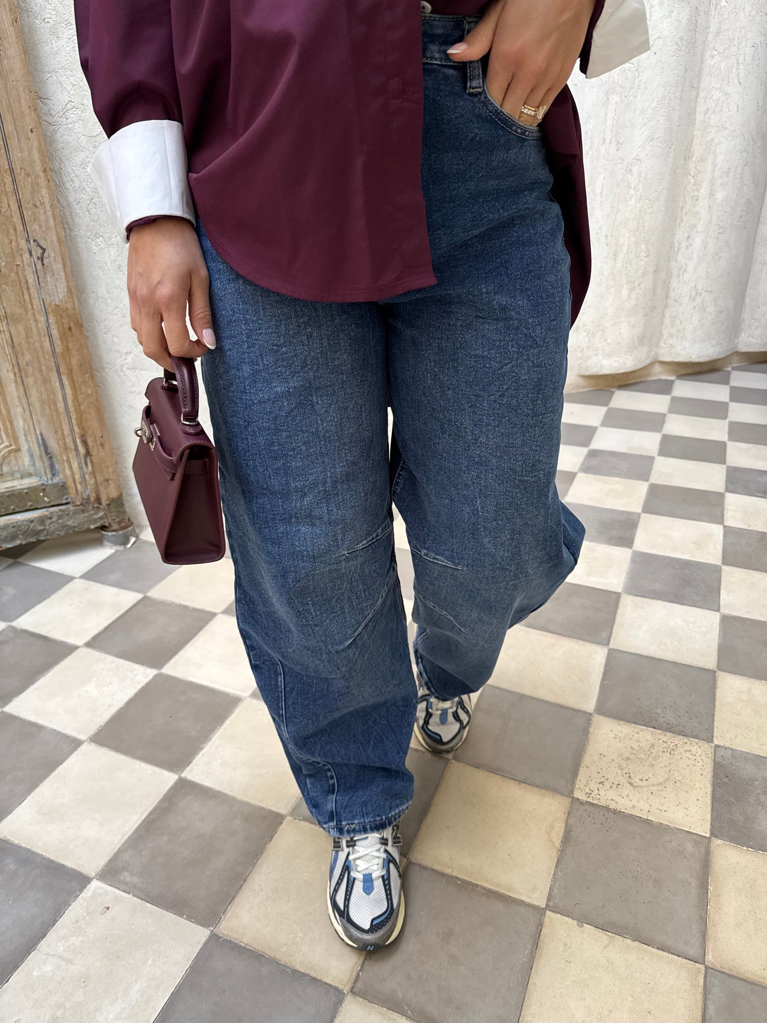 Jean ONA bleu (T350-1)