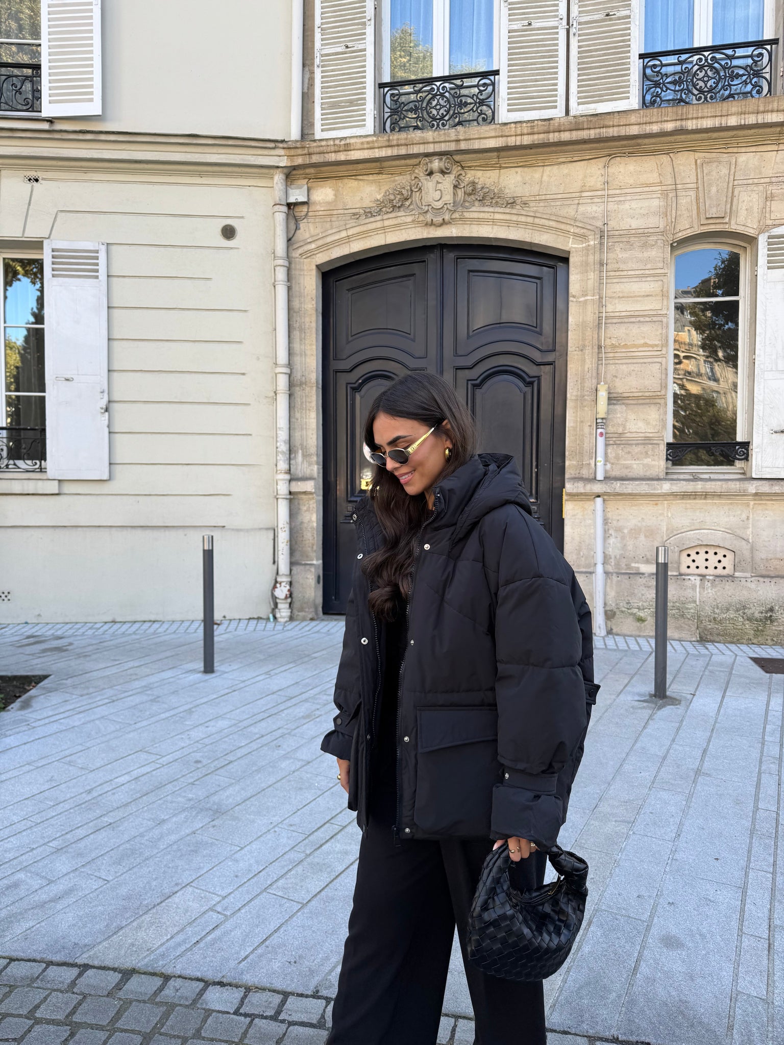 Doudoune ESTAN noire (J001-1)