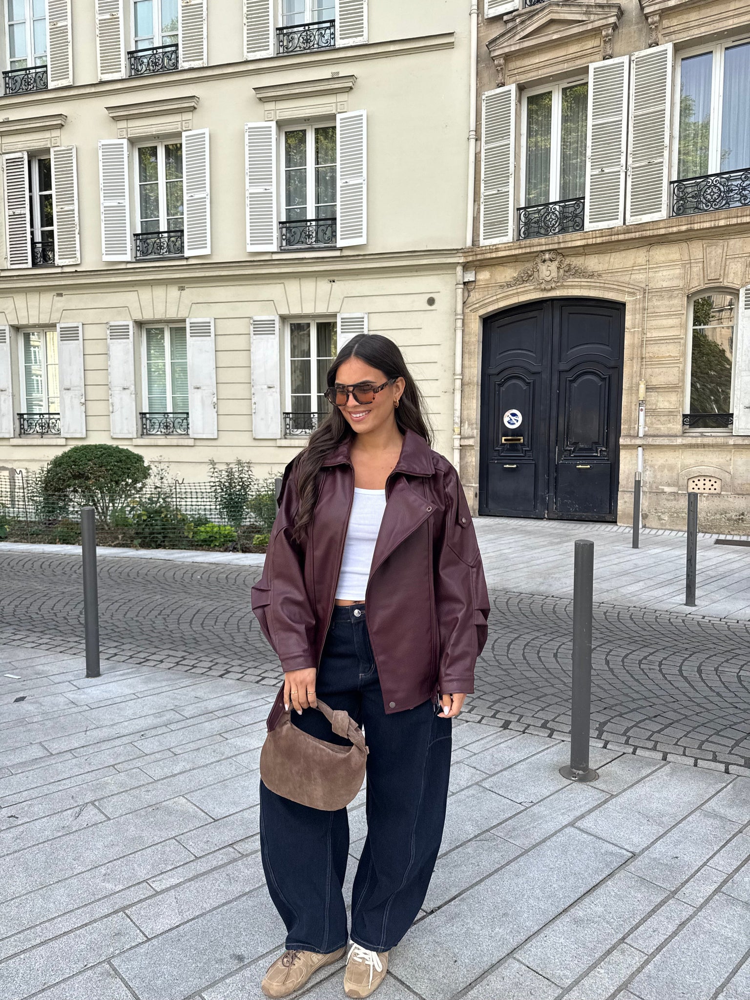 Veste JESSIE bordeaux