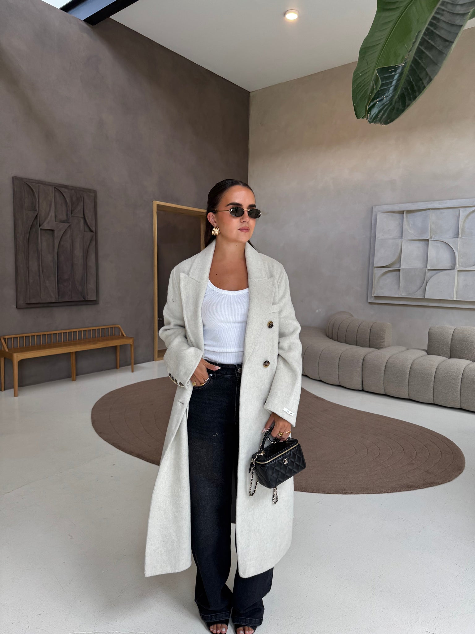 Manteau MK NEW blanc