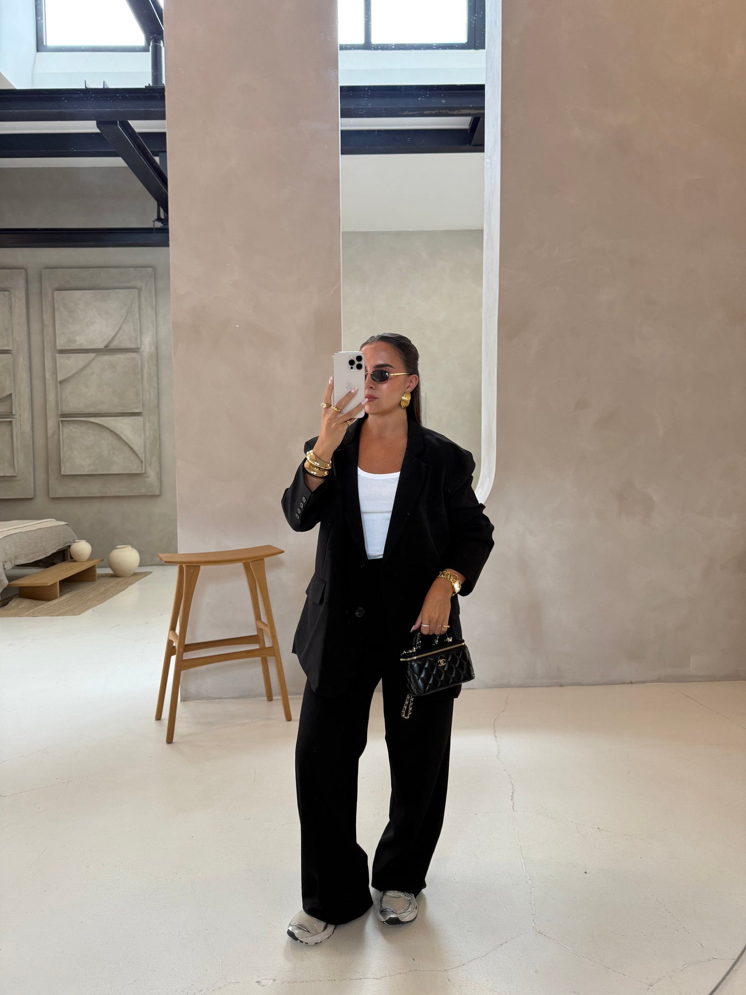 Blazer SANA noir (L027)