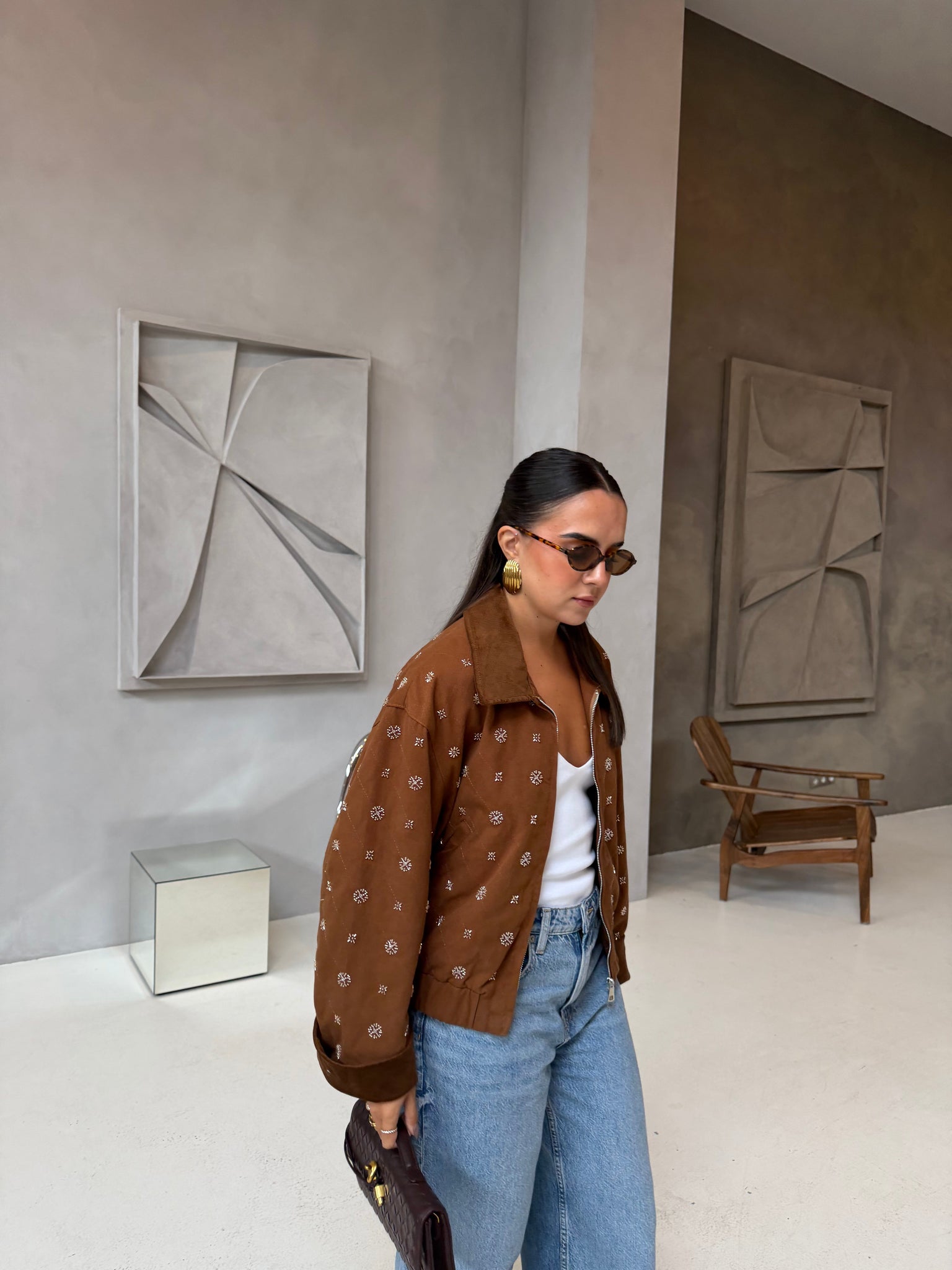 Veste DIAL marron (V11732)