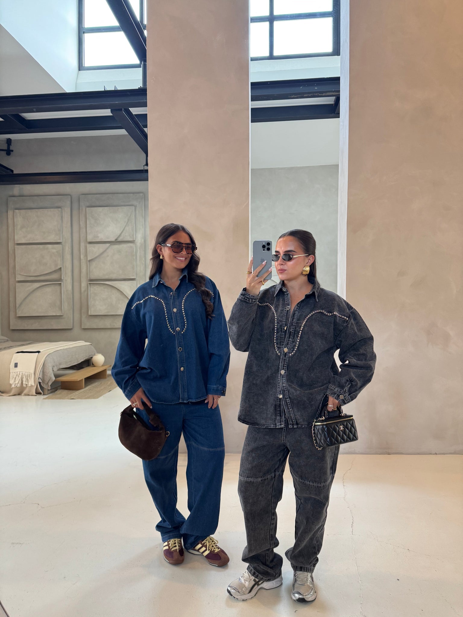 Ensemble GIA pantalon bleu
