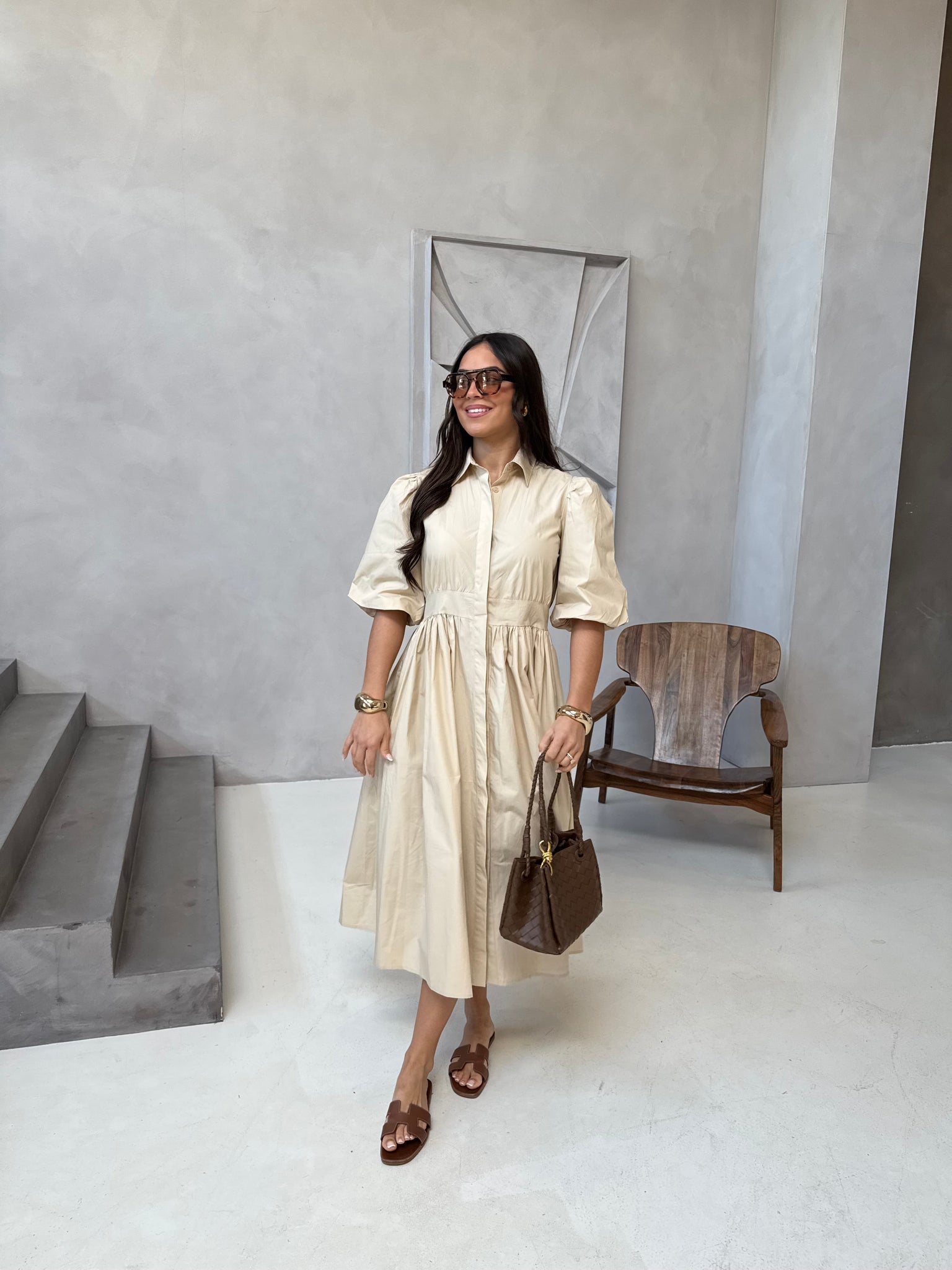 Robe CLANA beige