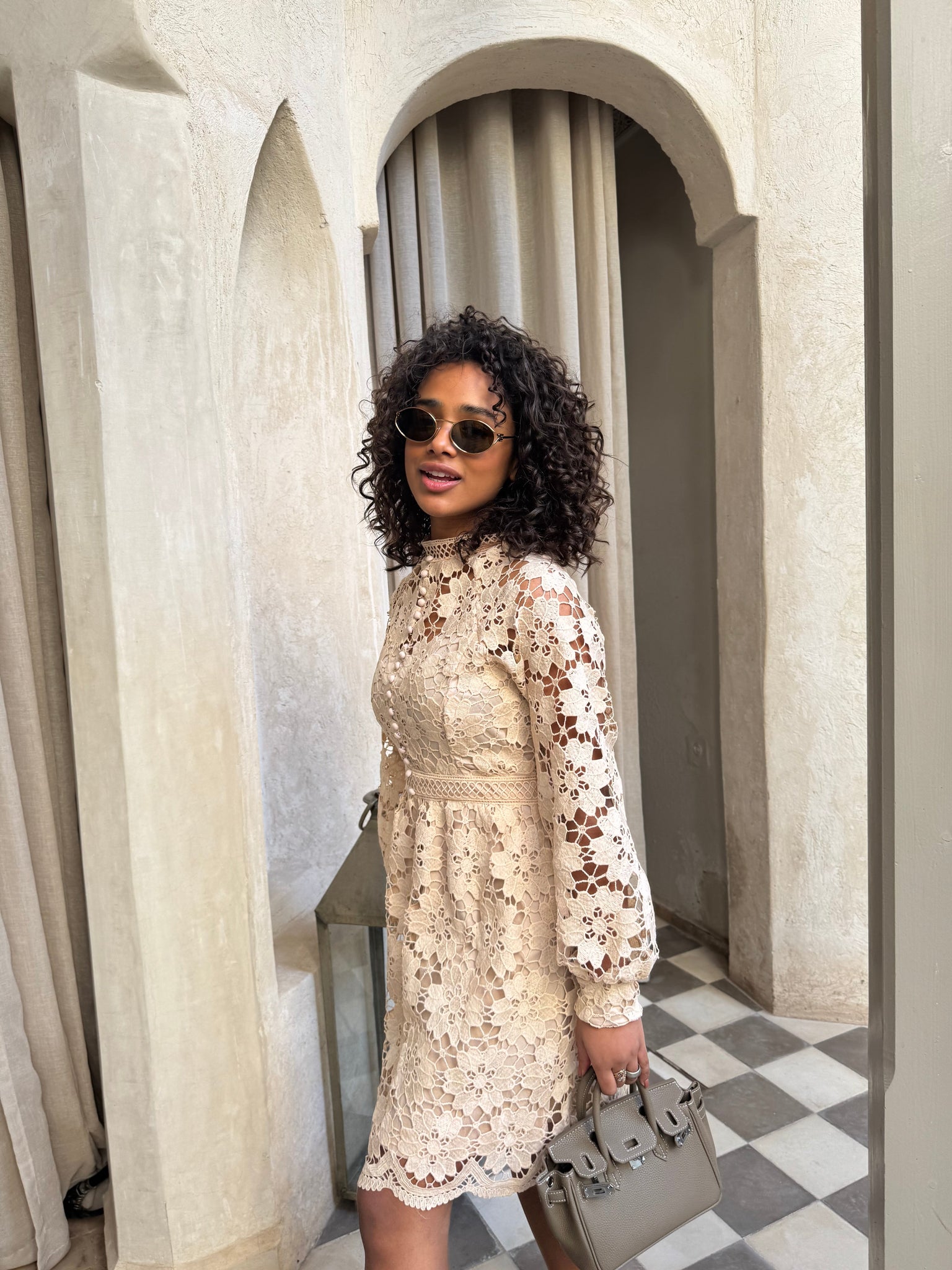 Robe ELEANE beige (A68553)