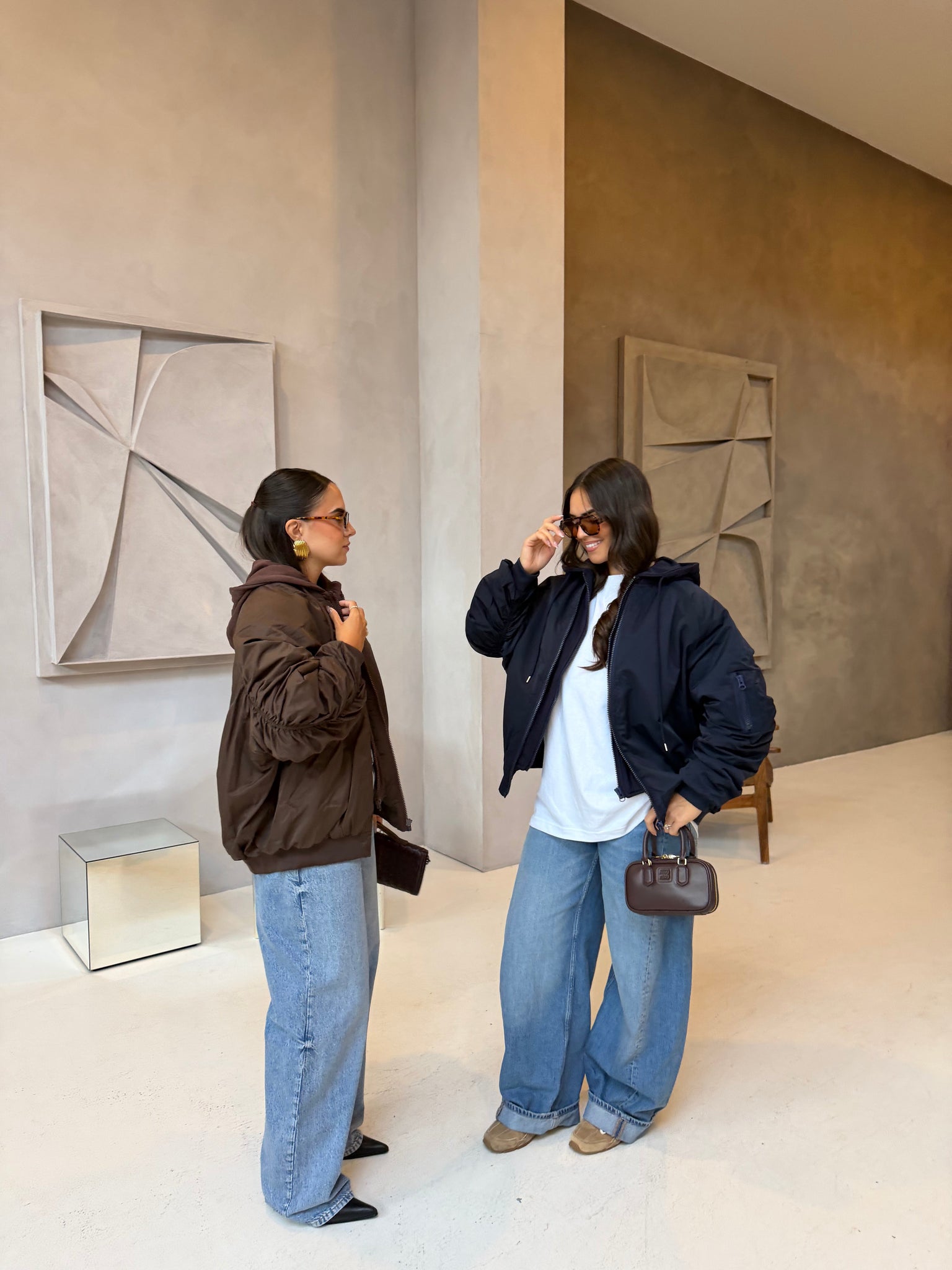 Bombers LONDON bleu marine