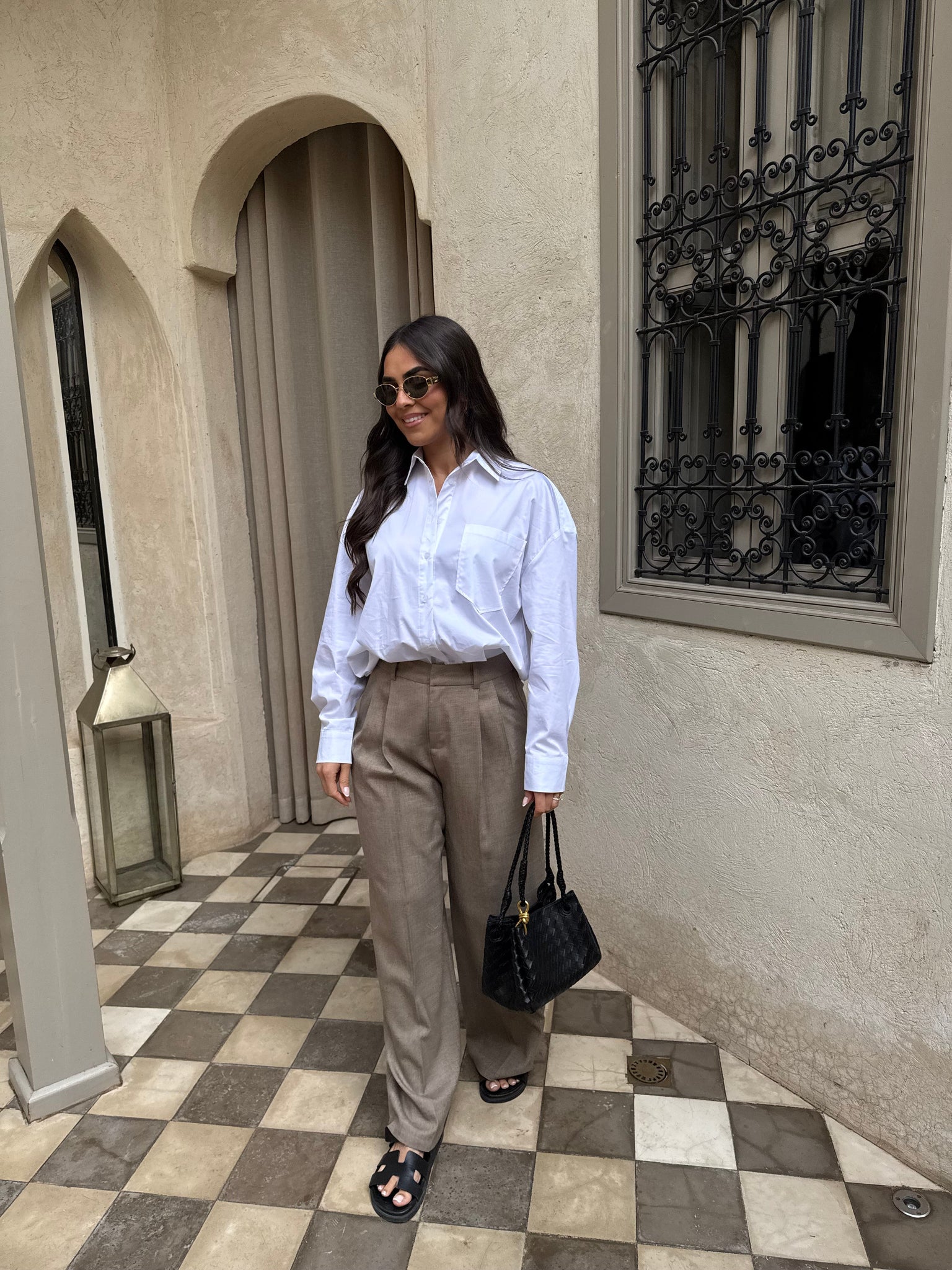 Pantalon DÉNIA taupe (68812)
