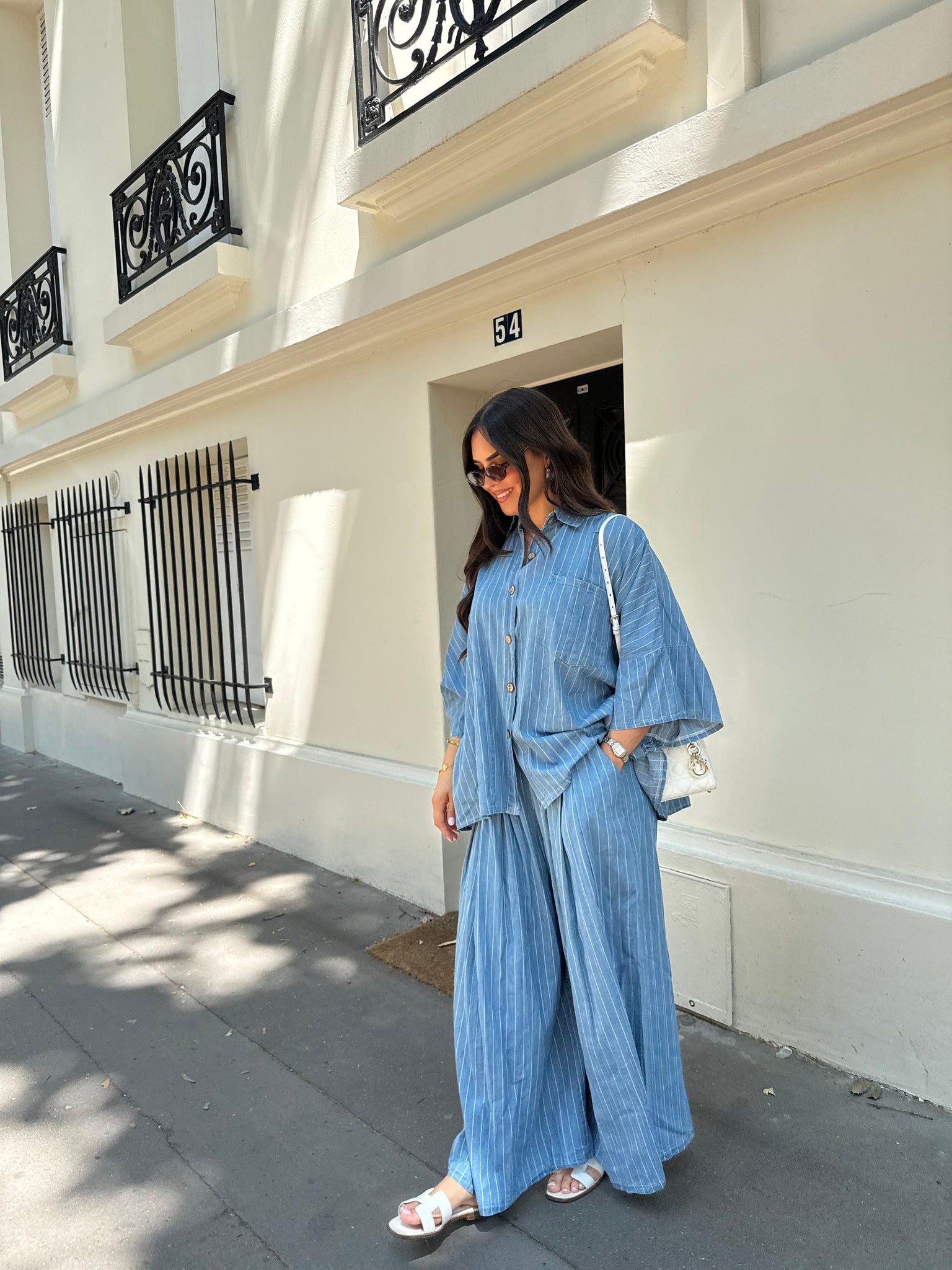 Ensemble LULU bleu clair