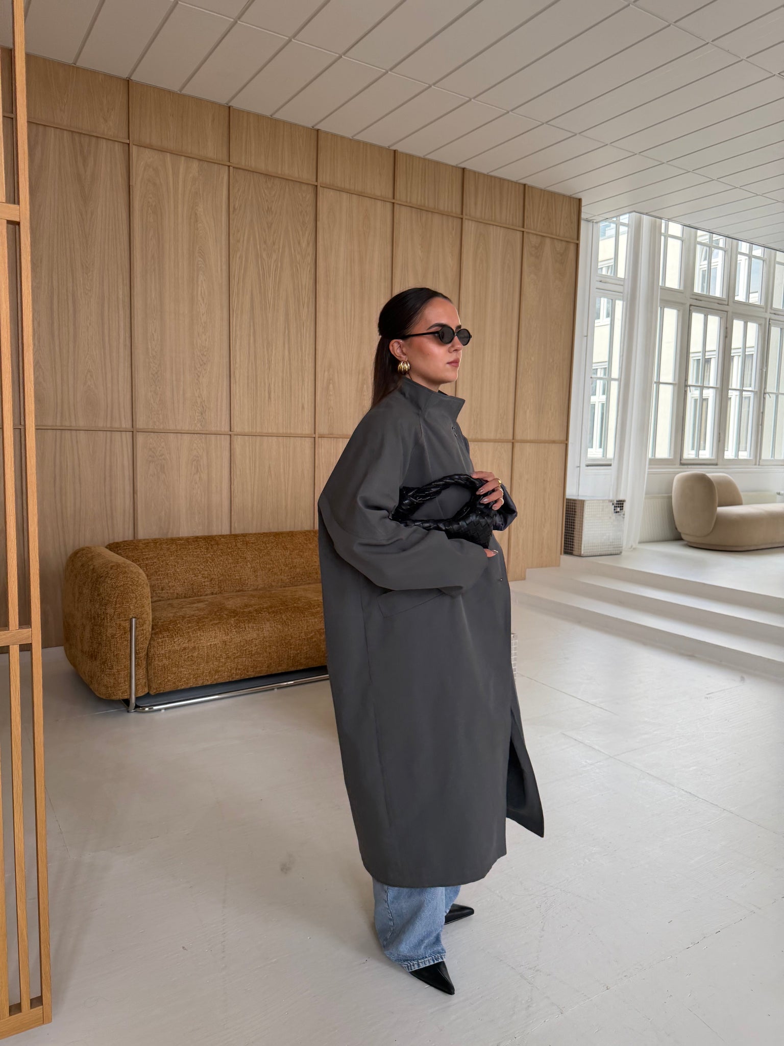 Trench KATIA gris (MA7237)