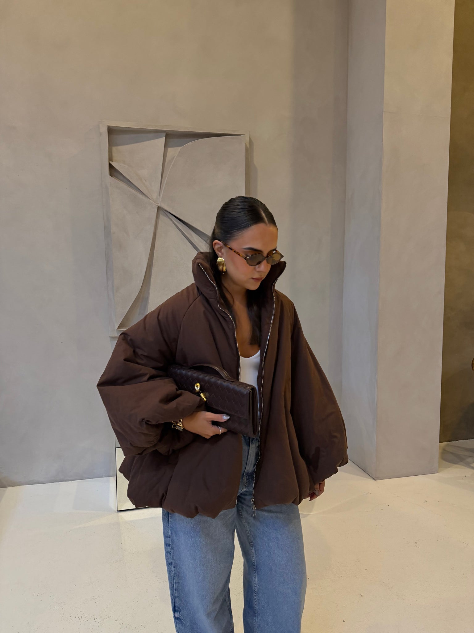 Doudoune ENGLAND marron