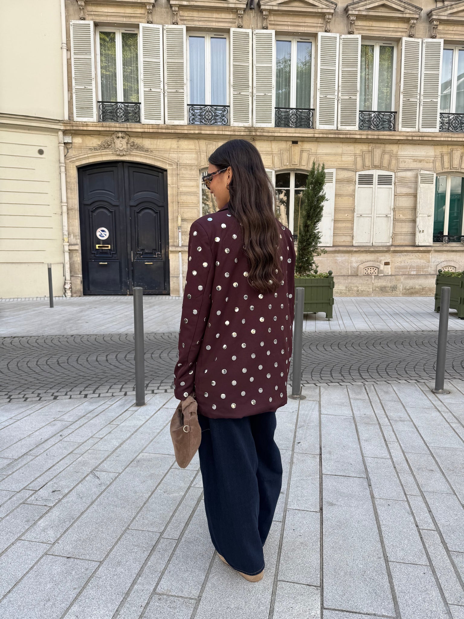 Blazer DEA bordeaux clou