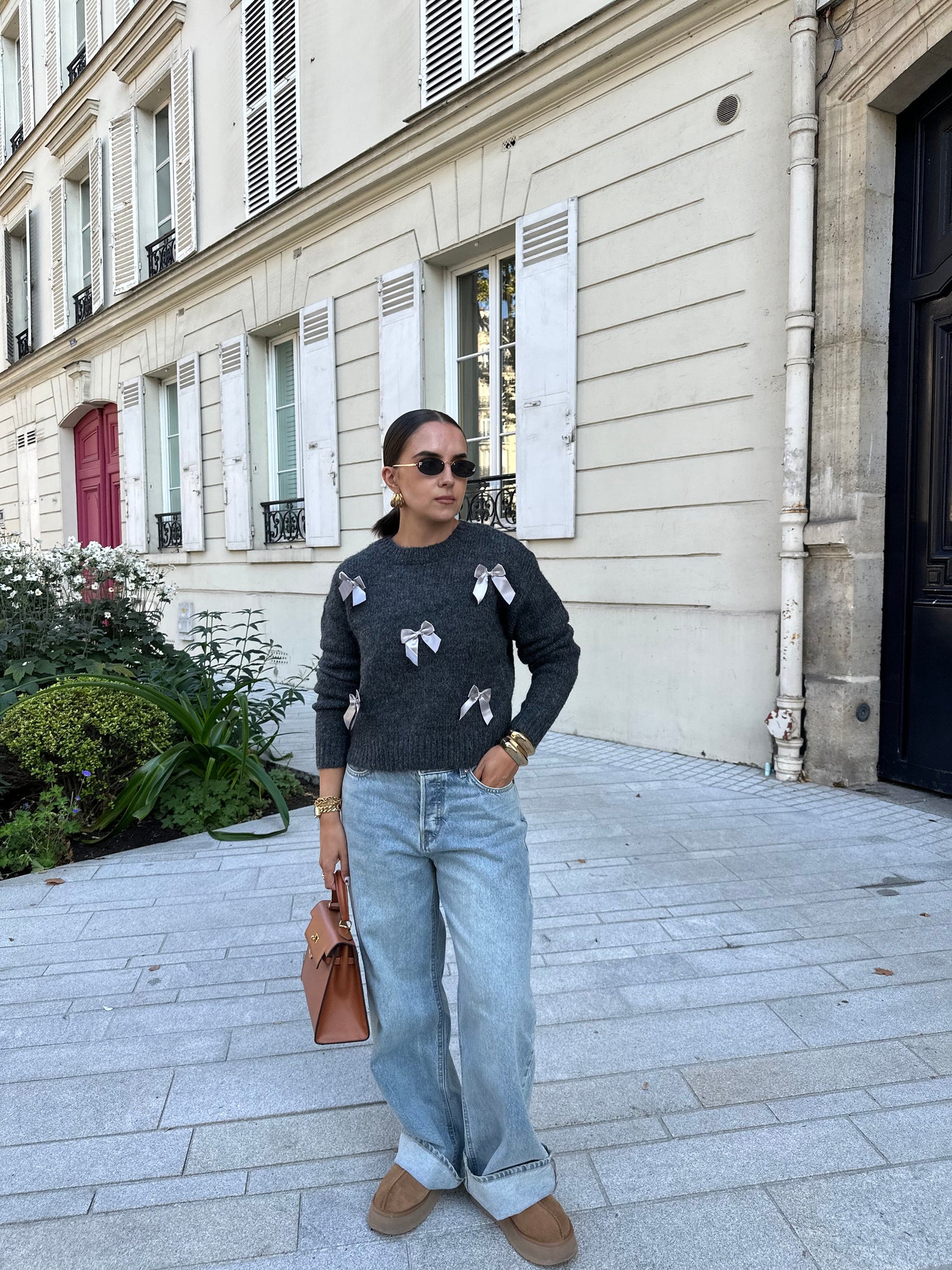 Pull gris NOEUD (57334)