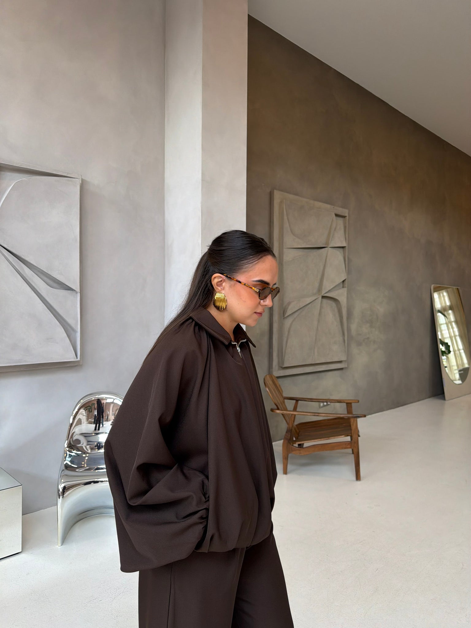 Veste IVIVI marron (H4356)