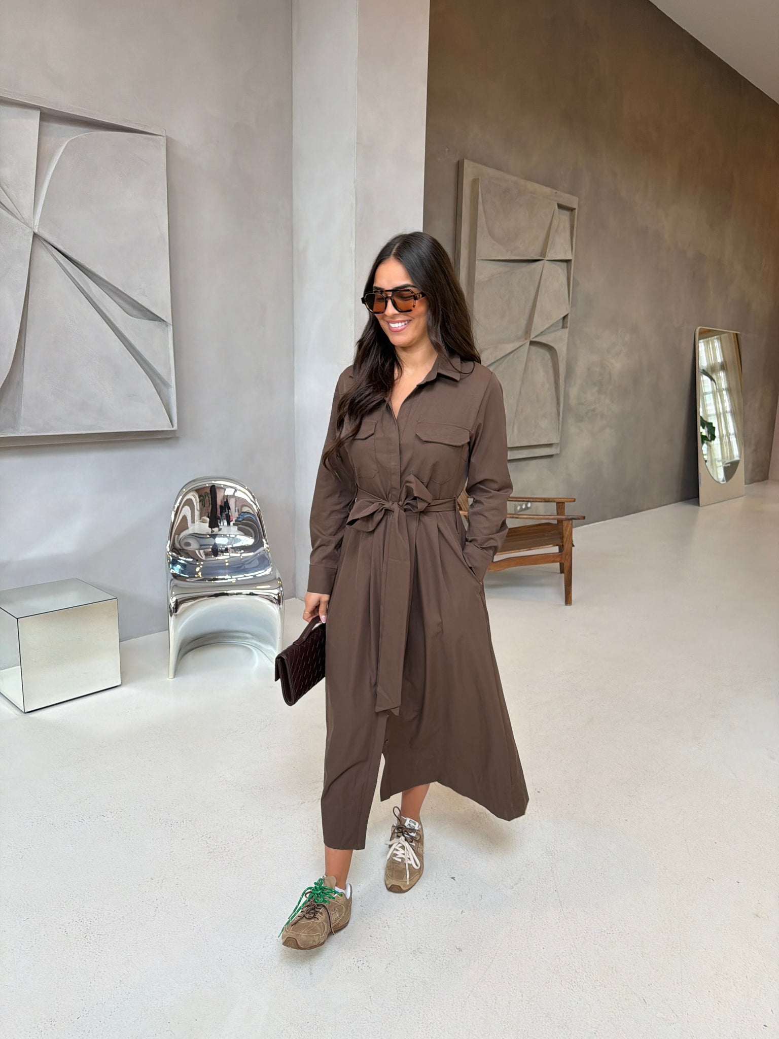 Robe KAYA marron (02-3561)