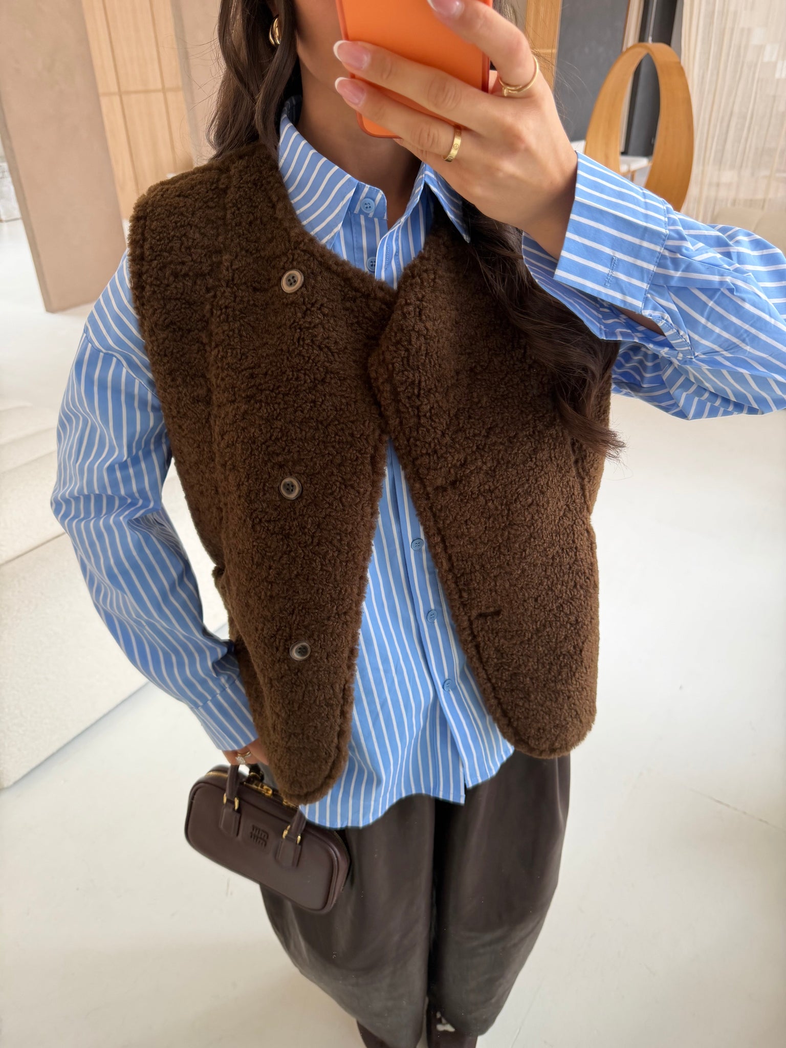 Veste YMY marron (MA7738)