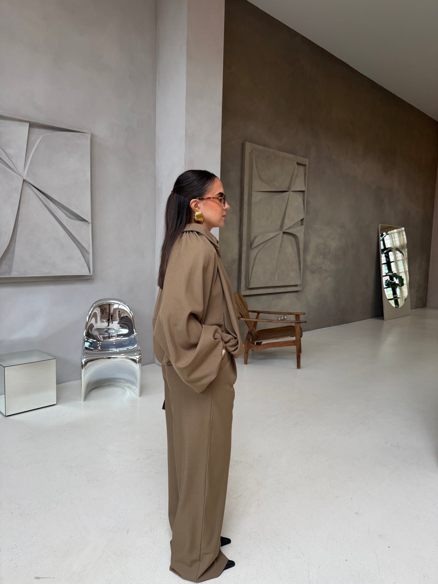 Veste IVIVI taupe (H4356)