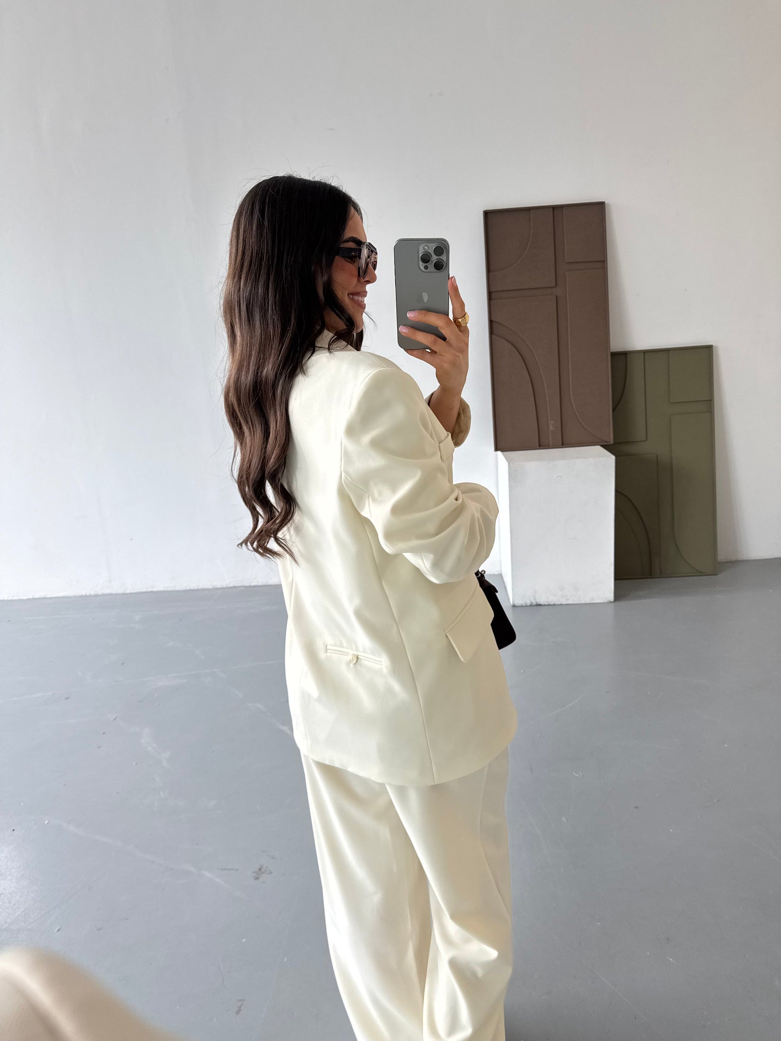 Blazer BELLA crème (W24737)