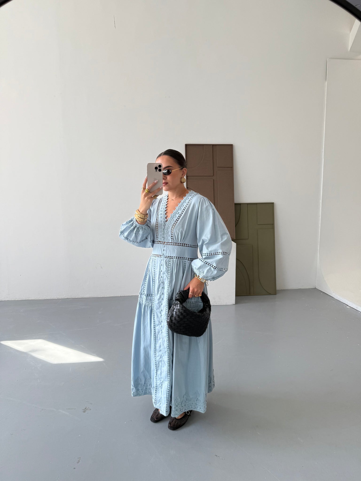 Robe NICOLE bleue