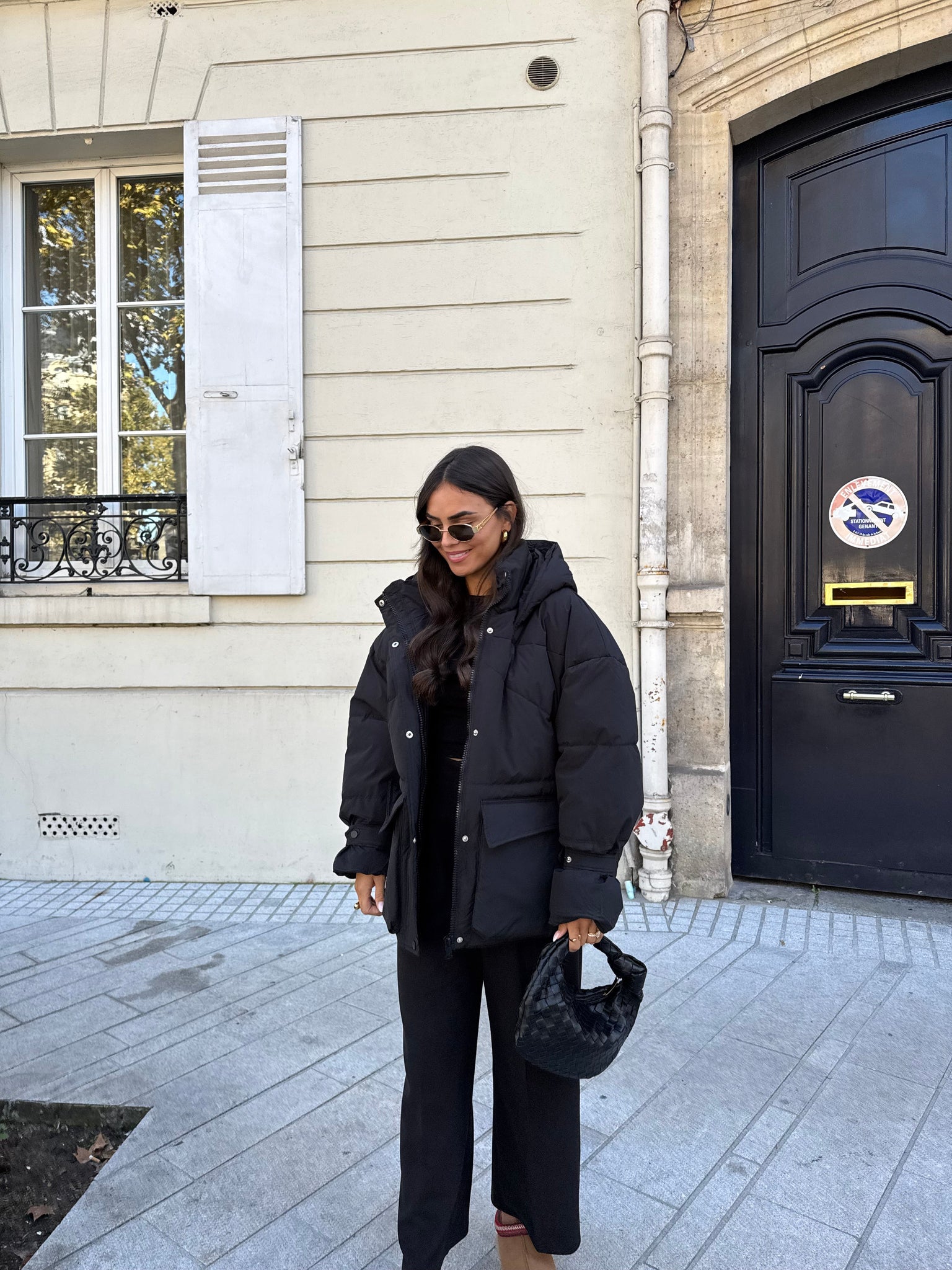 Doudoune ESTAN noire (J001-1)