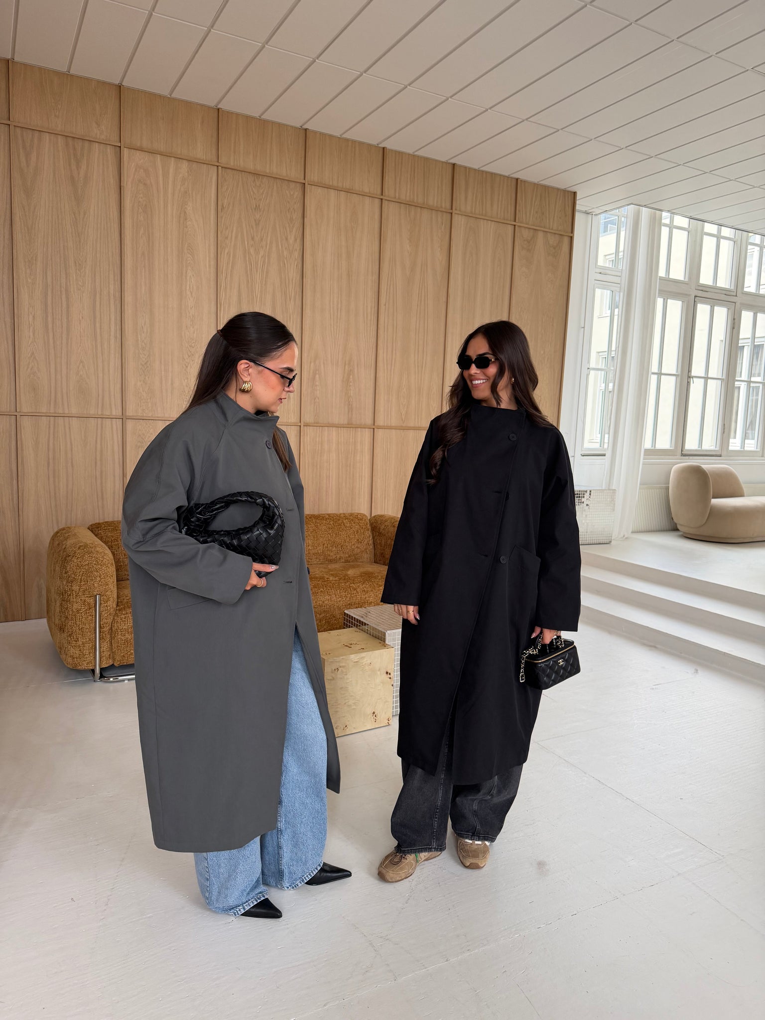 Trench KATIA gris (MA7237)