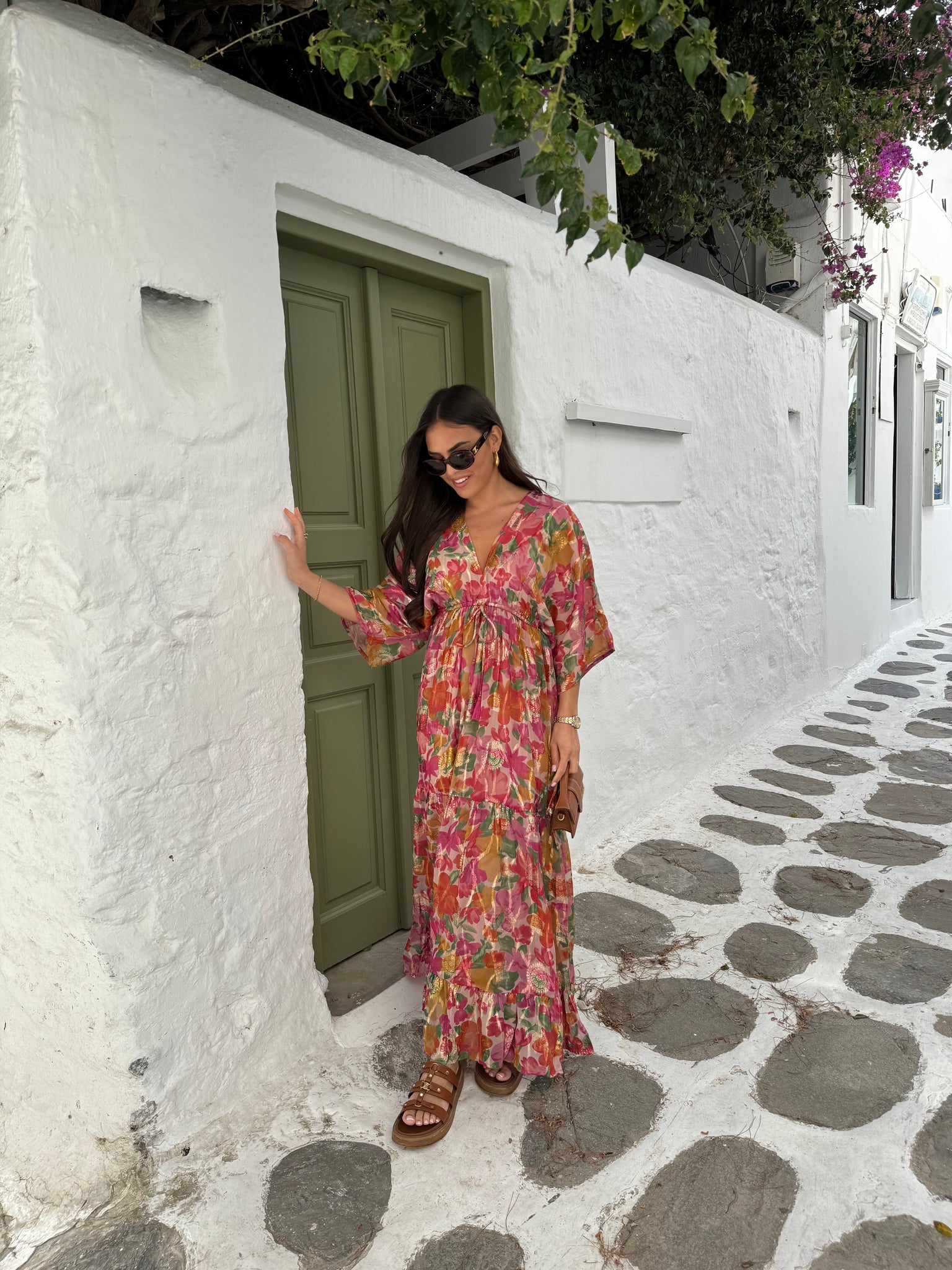 Robe brillante purple rose 1 (C14-2806)