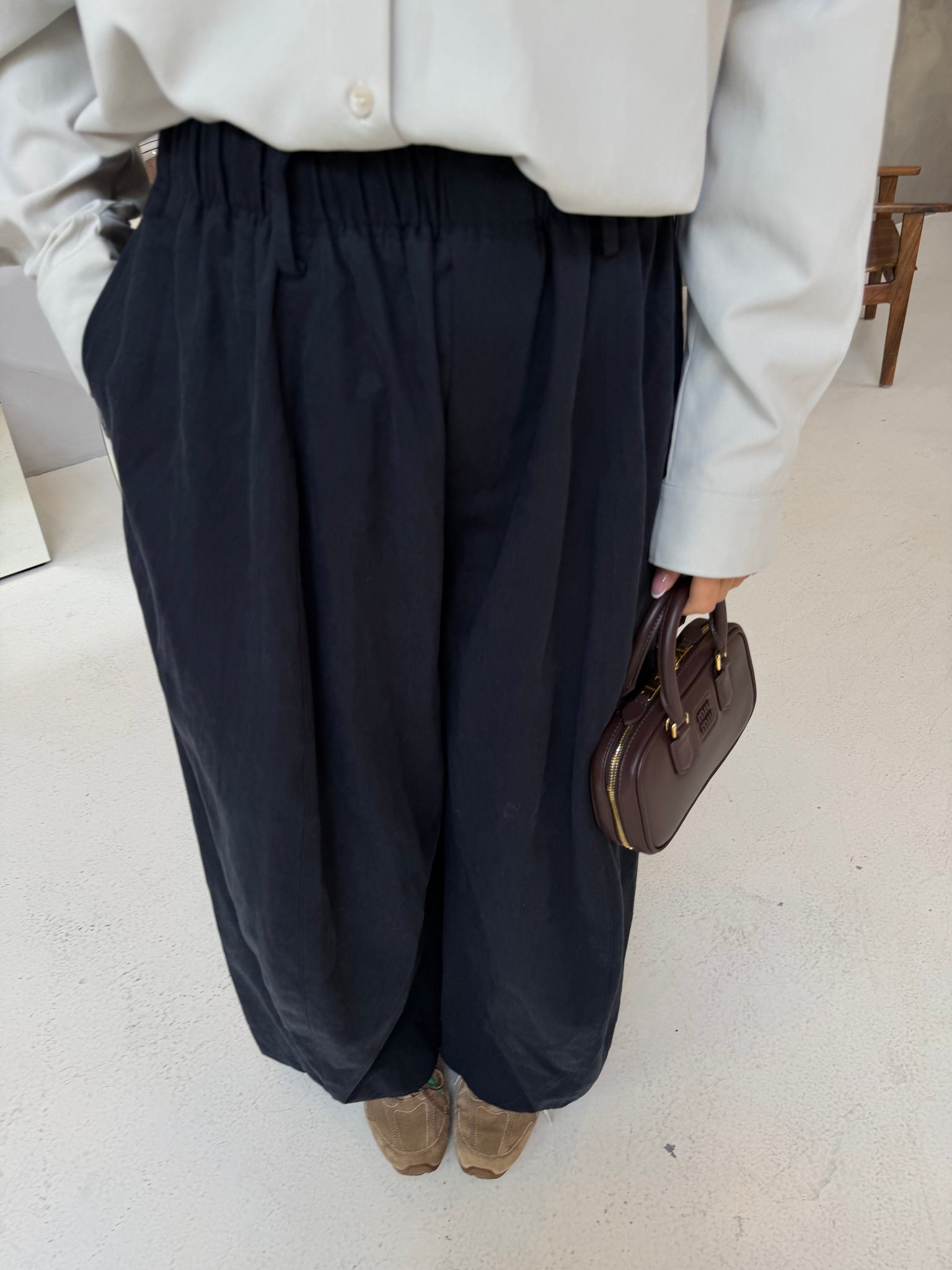 Pantalon hela bleu marine (MD901)