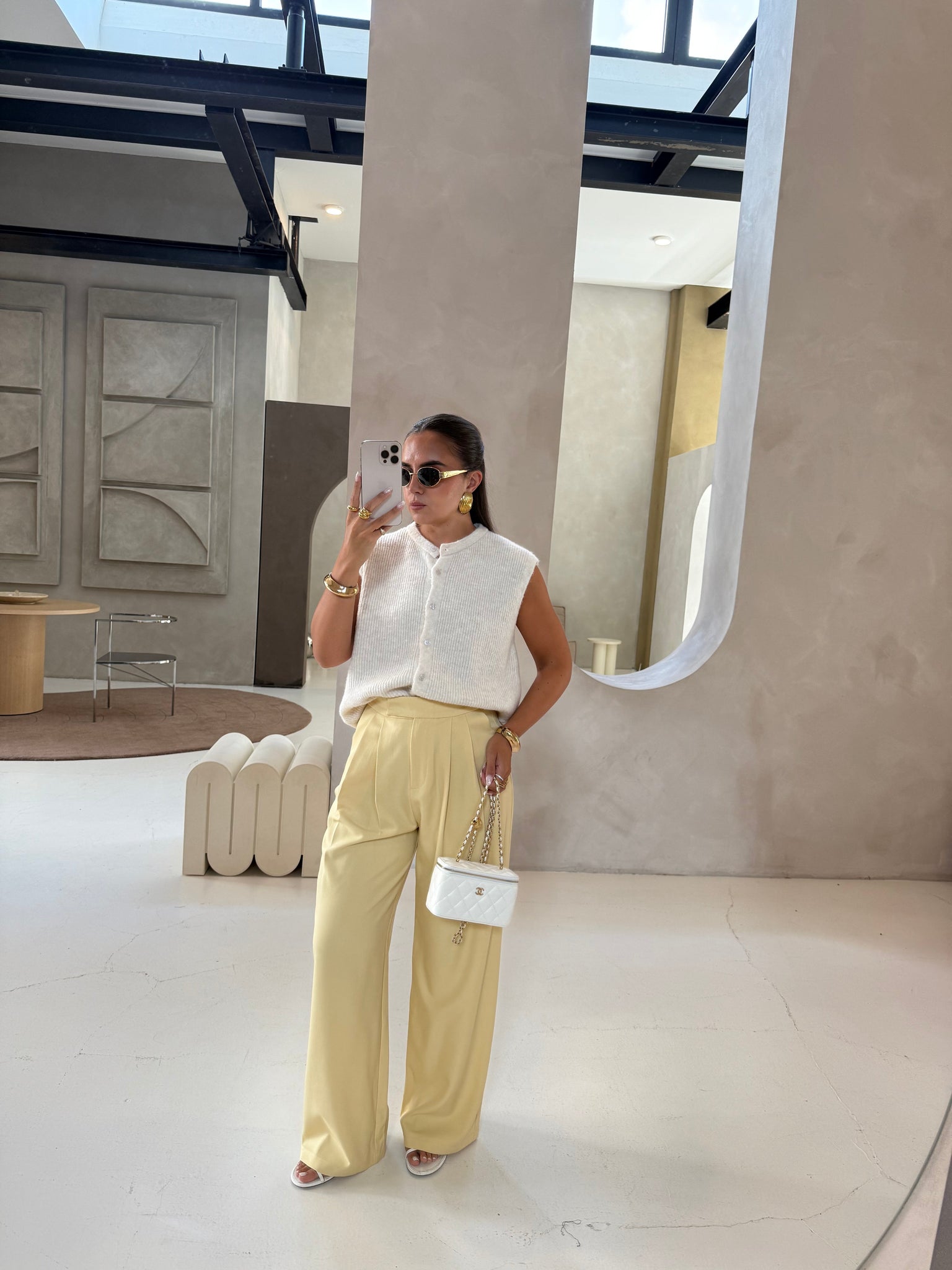 Pantalon osley jaune (P1939)