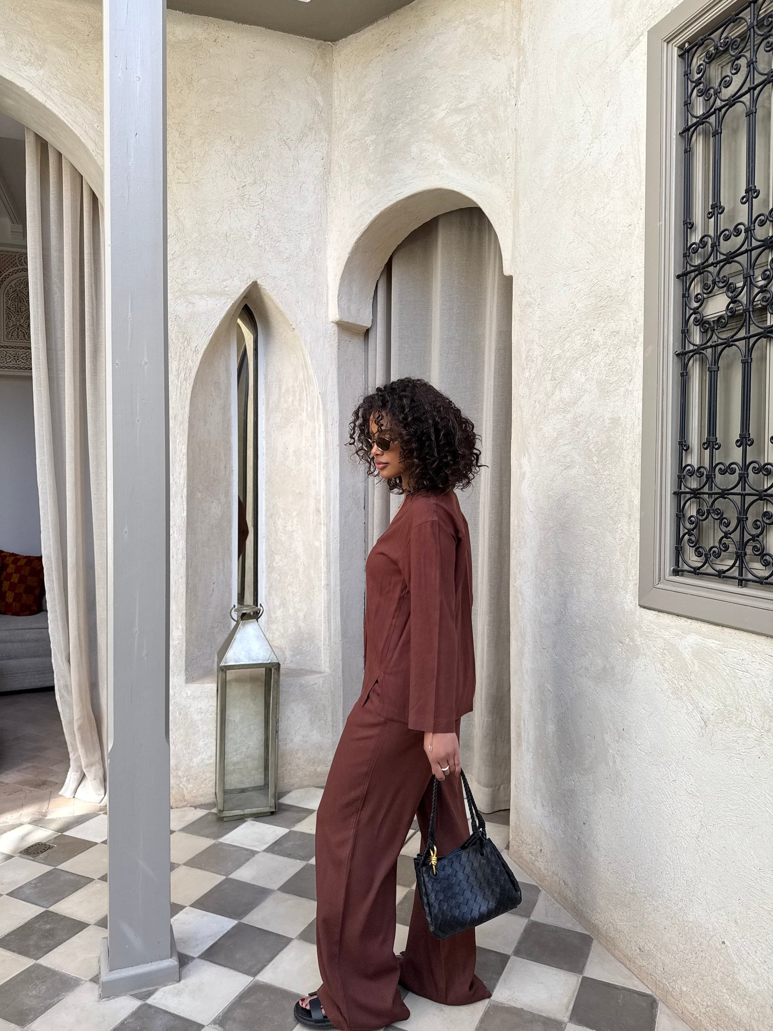 Ensemble JULIA marron (JY5054)