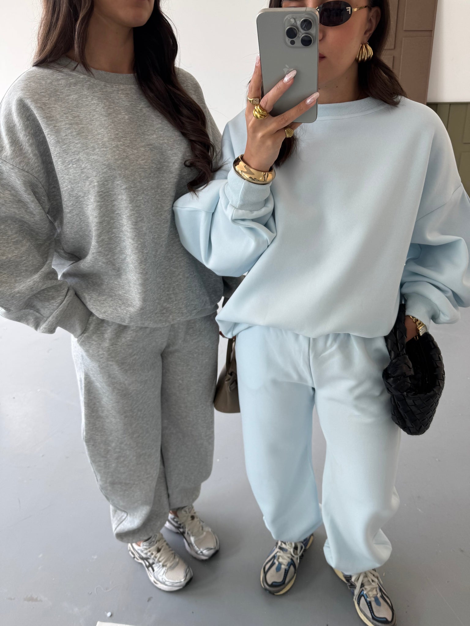 Ensemble jogging gris (EC7960)