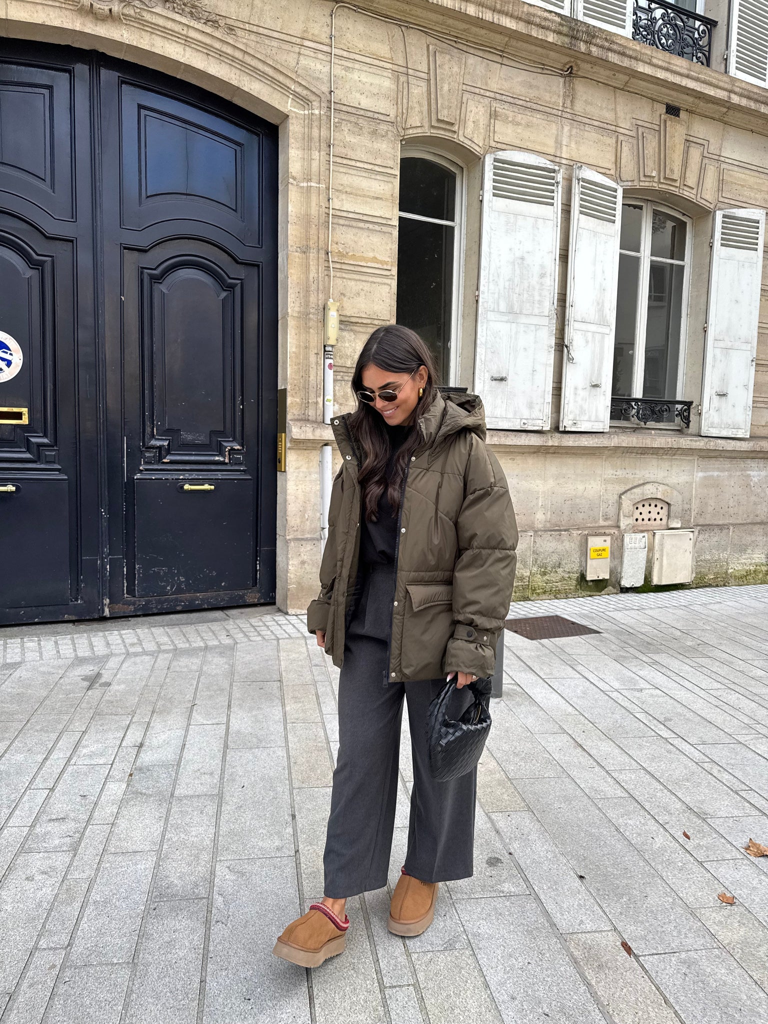 Doudoune ESTAN Kaki (J001-1)