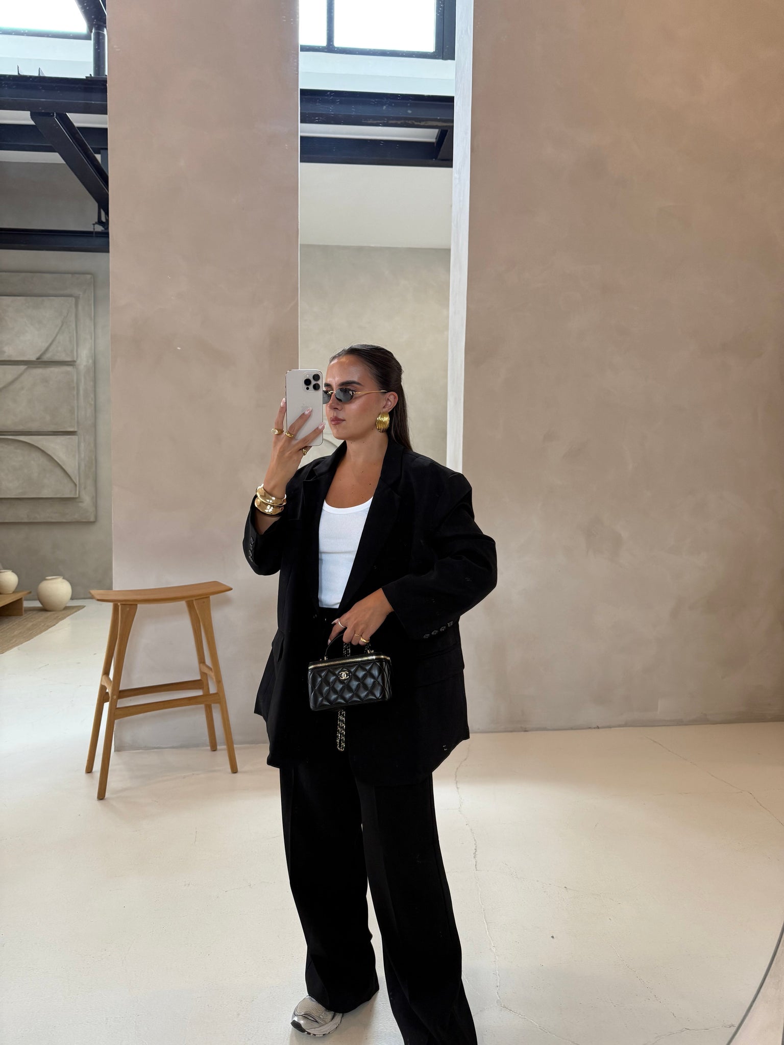 Blazer SANA noir (L027)