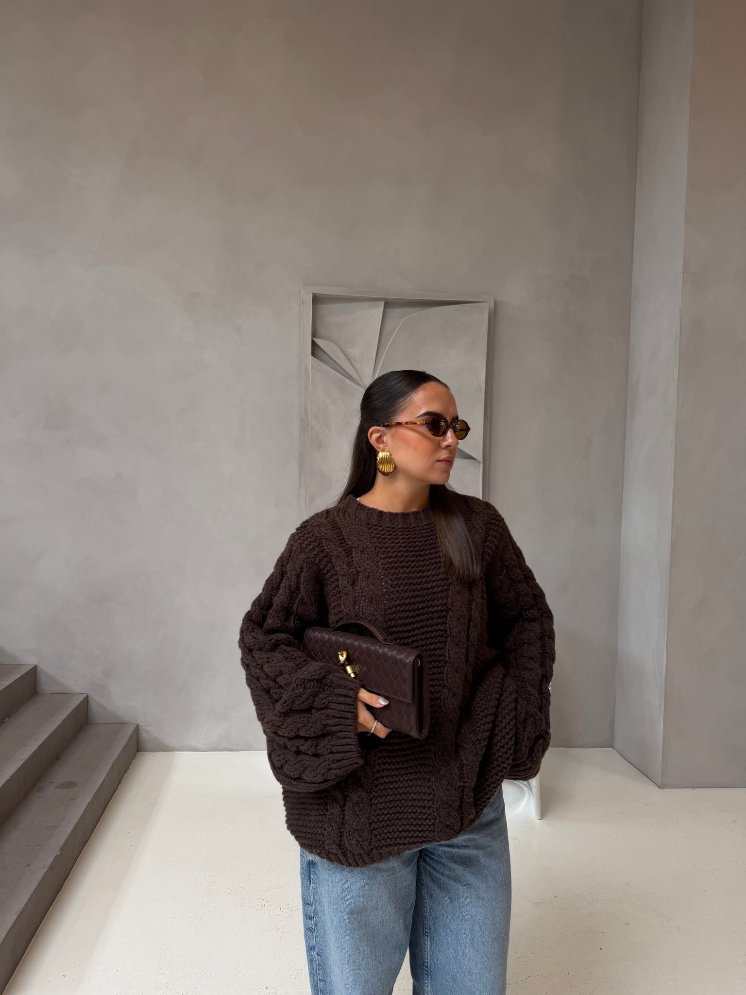 Pull LUCEE marron (5058)