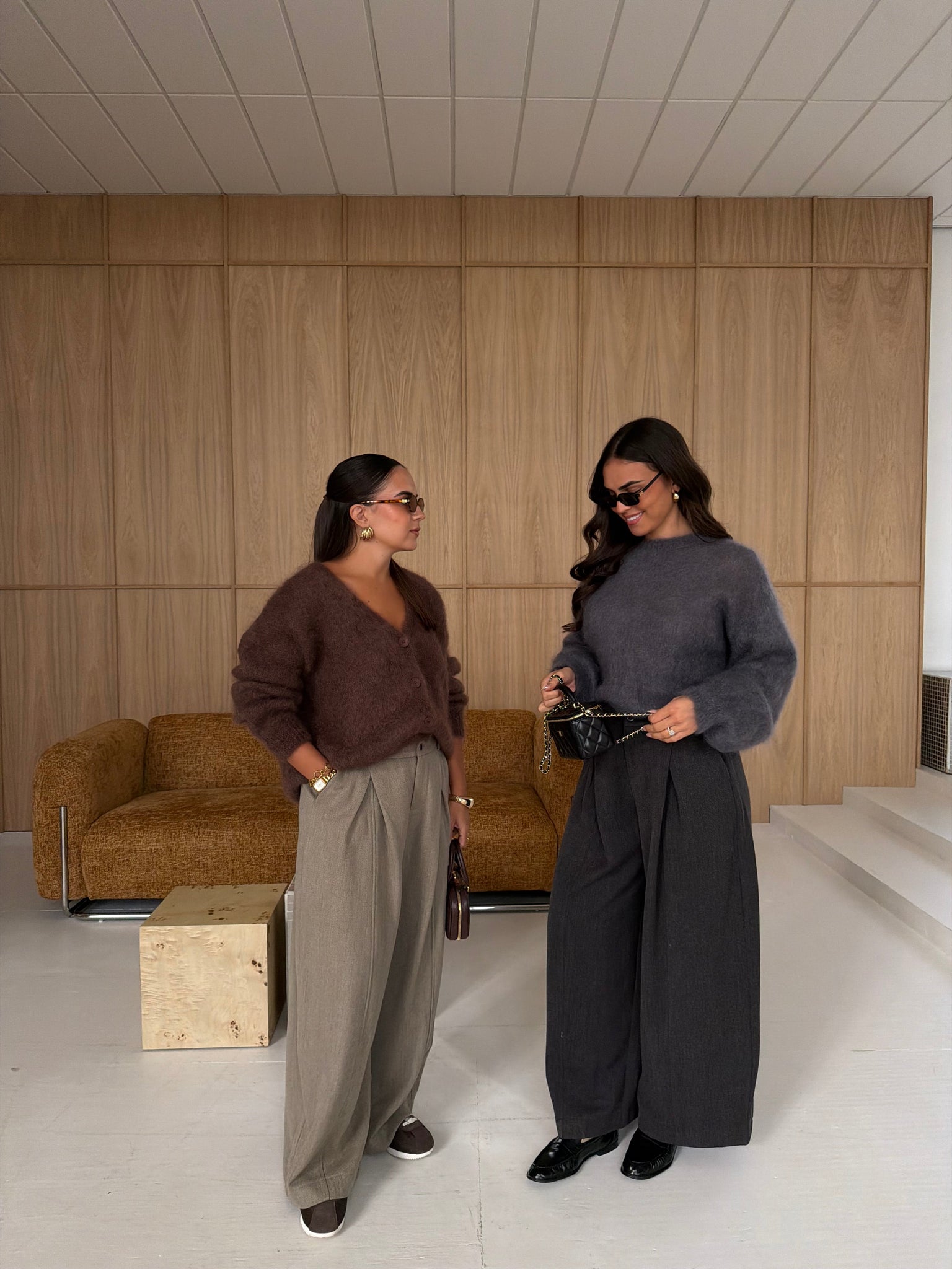 Pull KID mohair gris (28007)