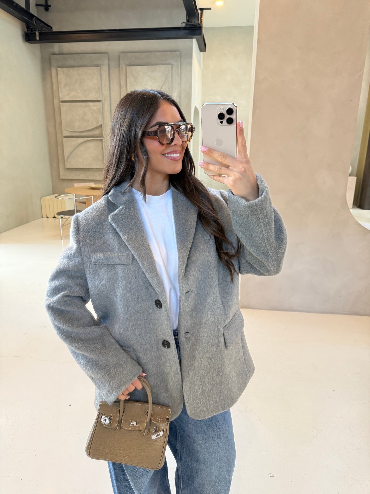 Blazer SALOMÉ gris (W2321)