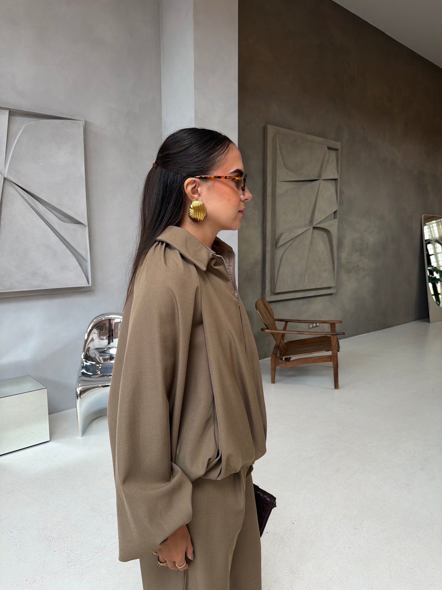 Veste IVIVI taupe (H4356)