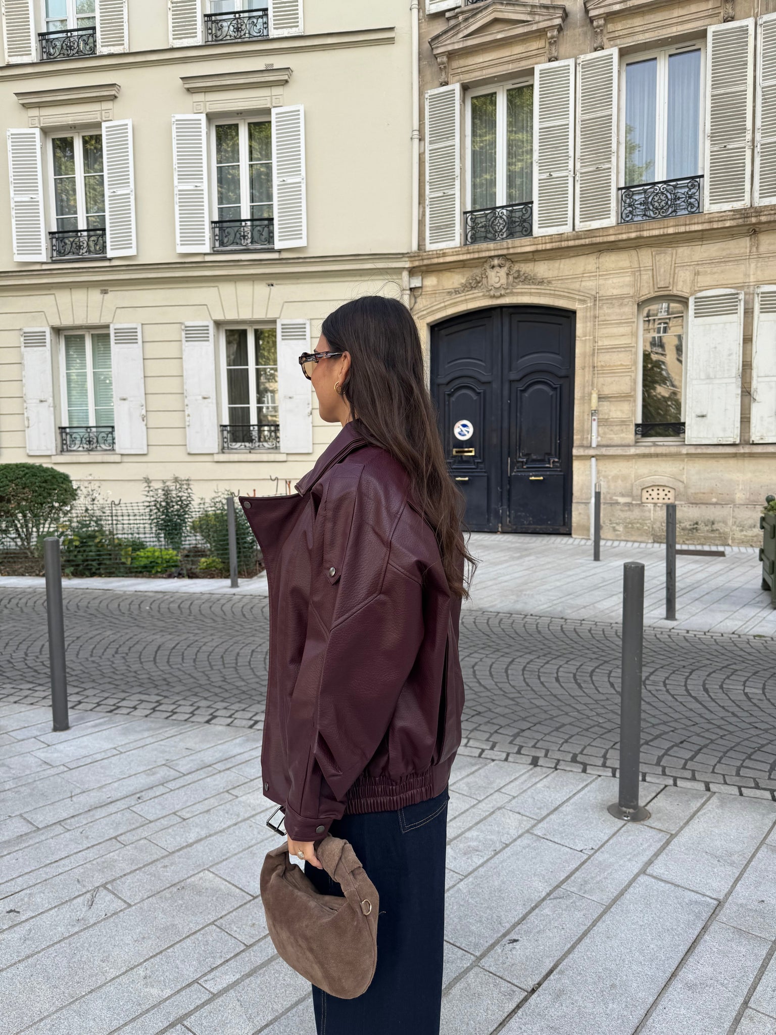 Veste JESSIE bordeaux
