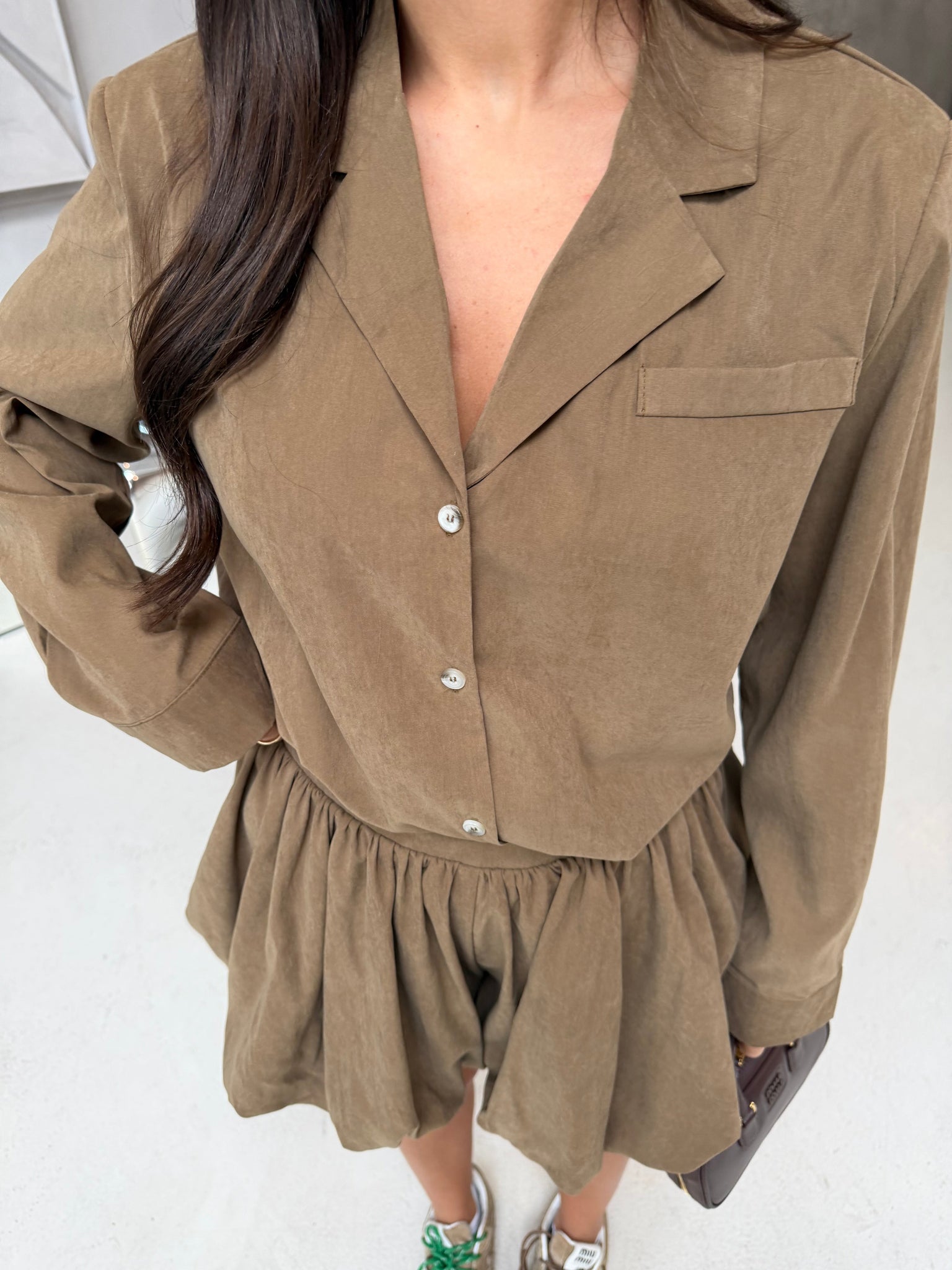 Chemise IVIVI taupe (7462)