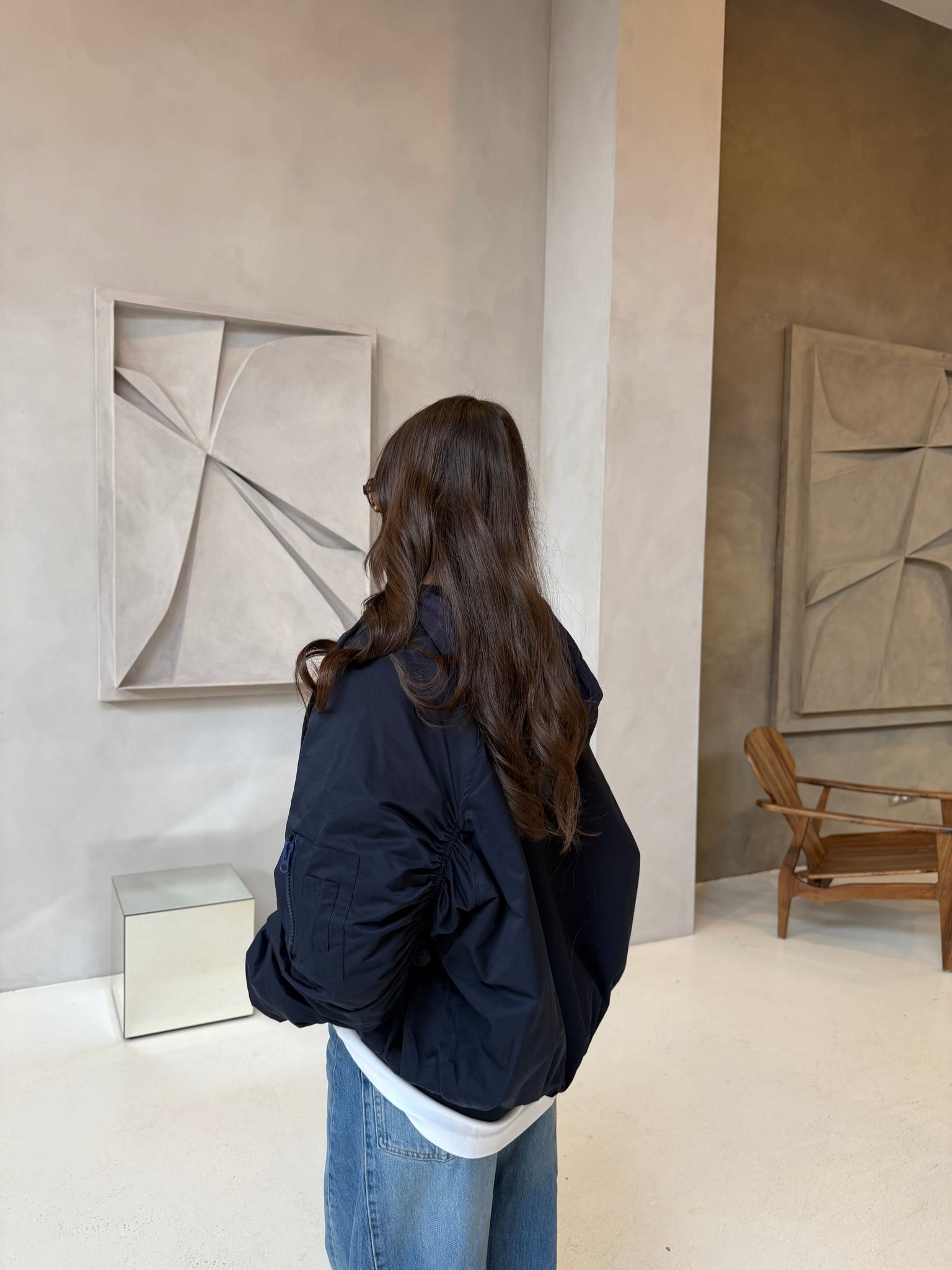 Bombers LONDON bleu marine