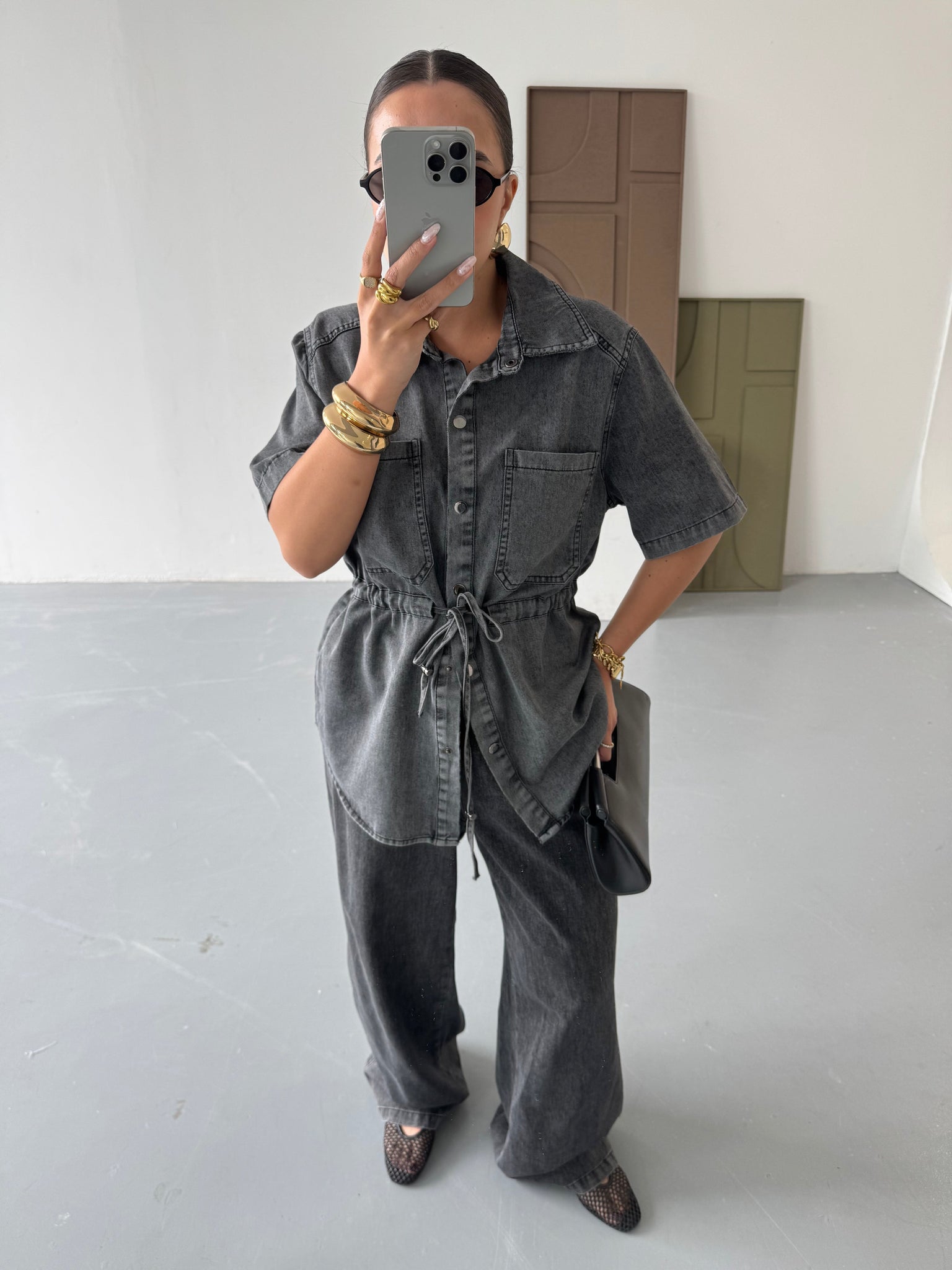ENSEMBLE ALLY JEAN GRIS
