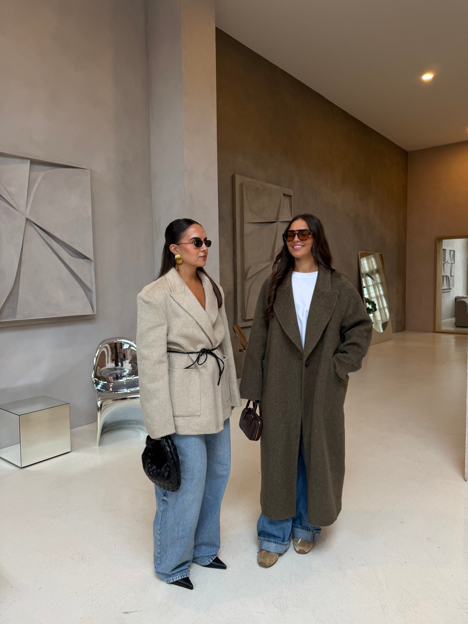 Manteau CACHEMIR blazer beige (3172)