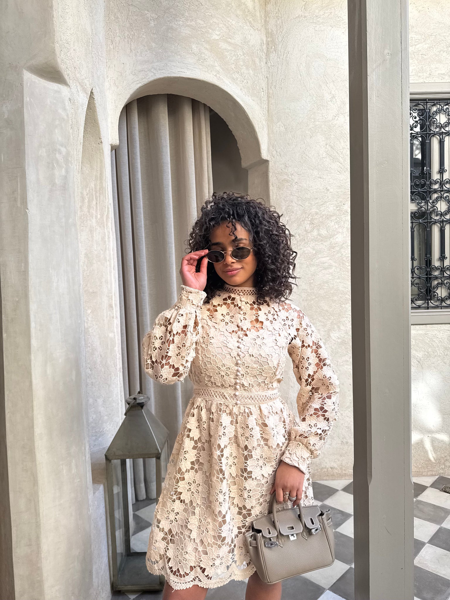 Robe ELEANE beige (A68553)