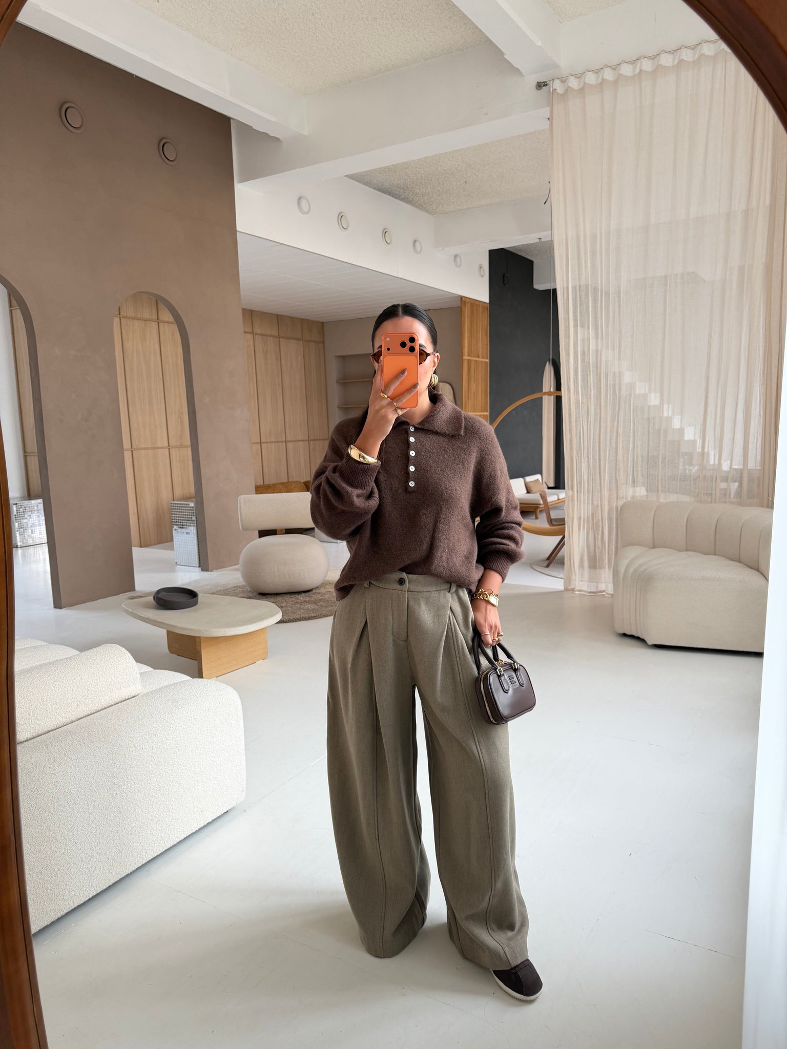 Pantalon AMADE taupe (MA9616)