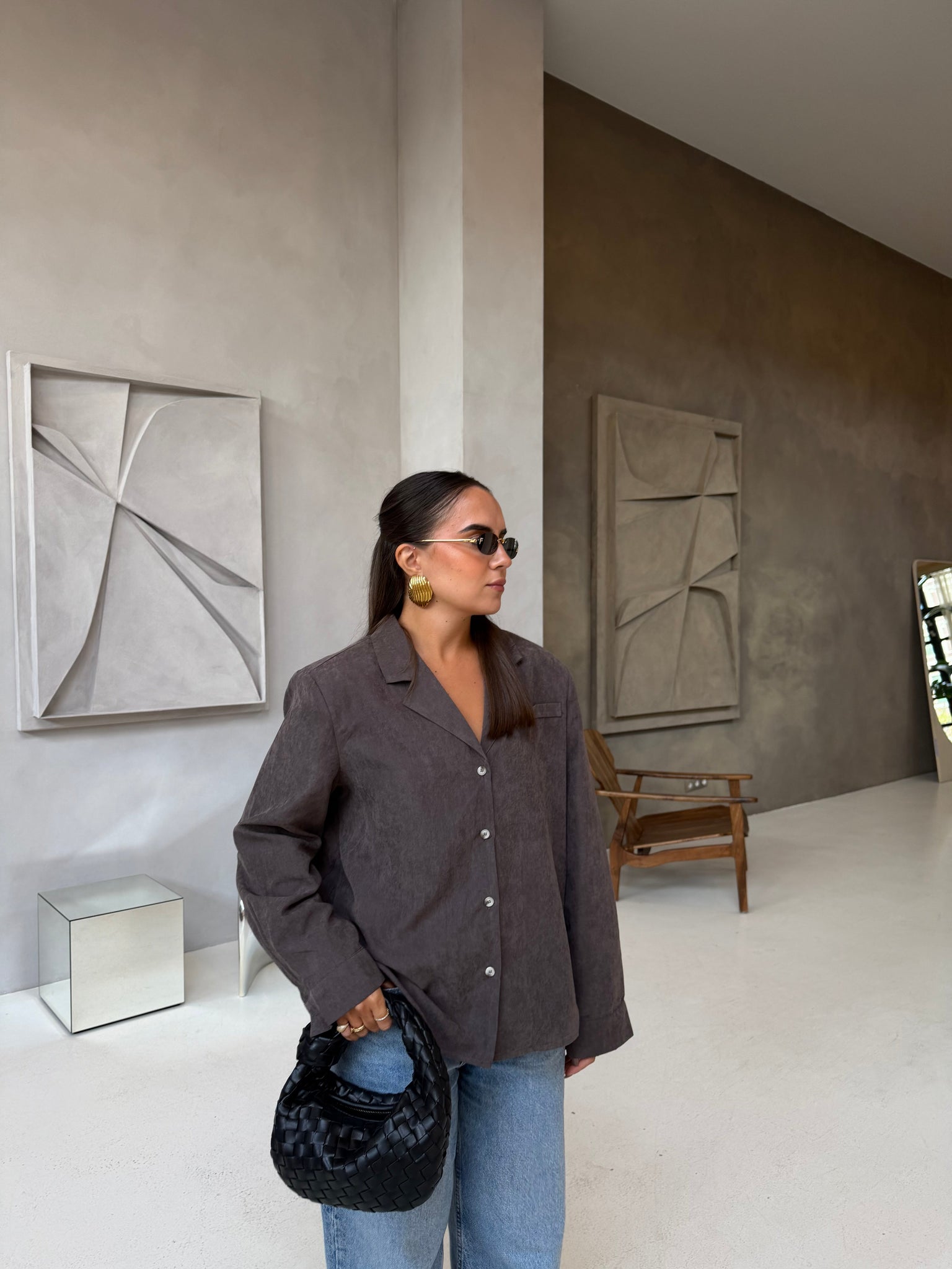 Chemise IVIVI grise (7462)