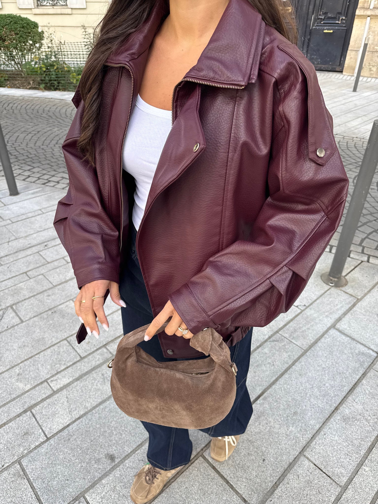 Veste JESSIE bordeaux
