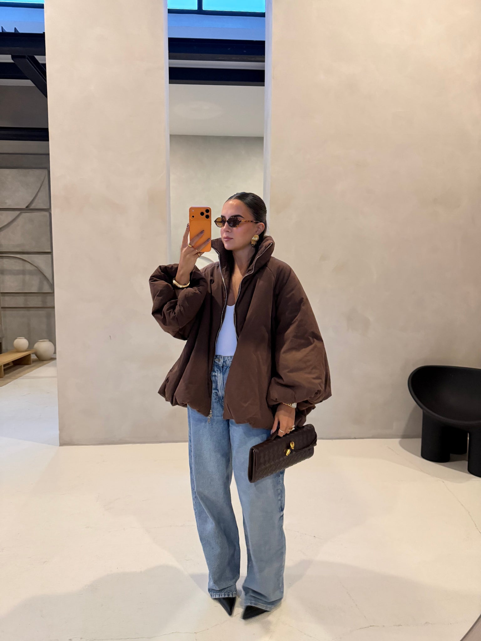 Doudoune ENGLAND marron