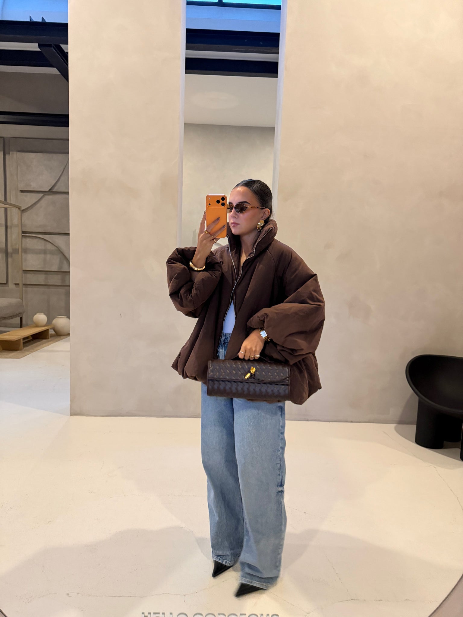 Doudoune ENGLAND marron