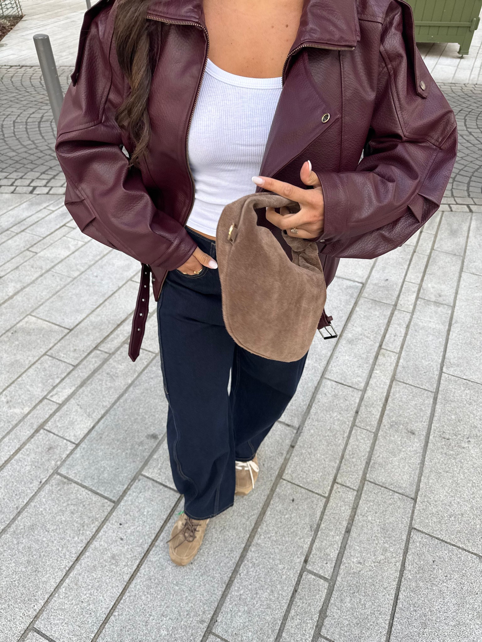 Veste JESSIE bordeaux