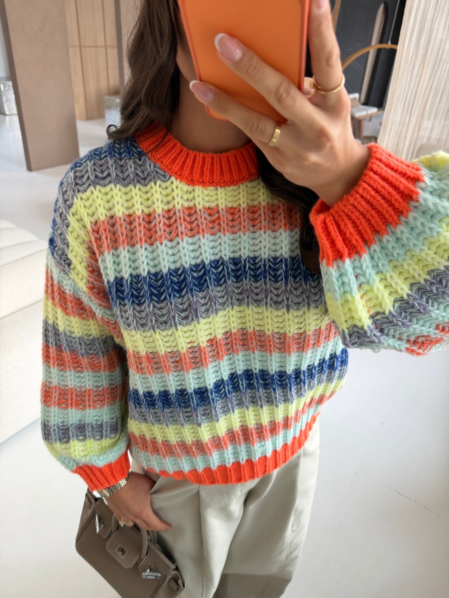 Pull BENIA ORANGE ( 25103408)